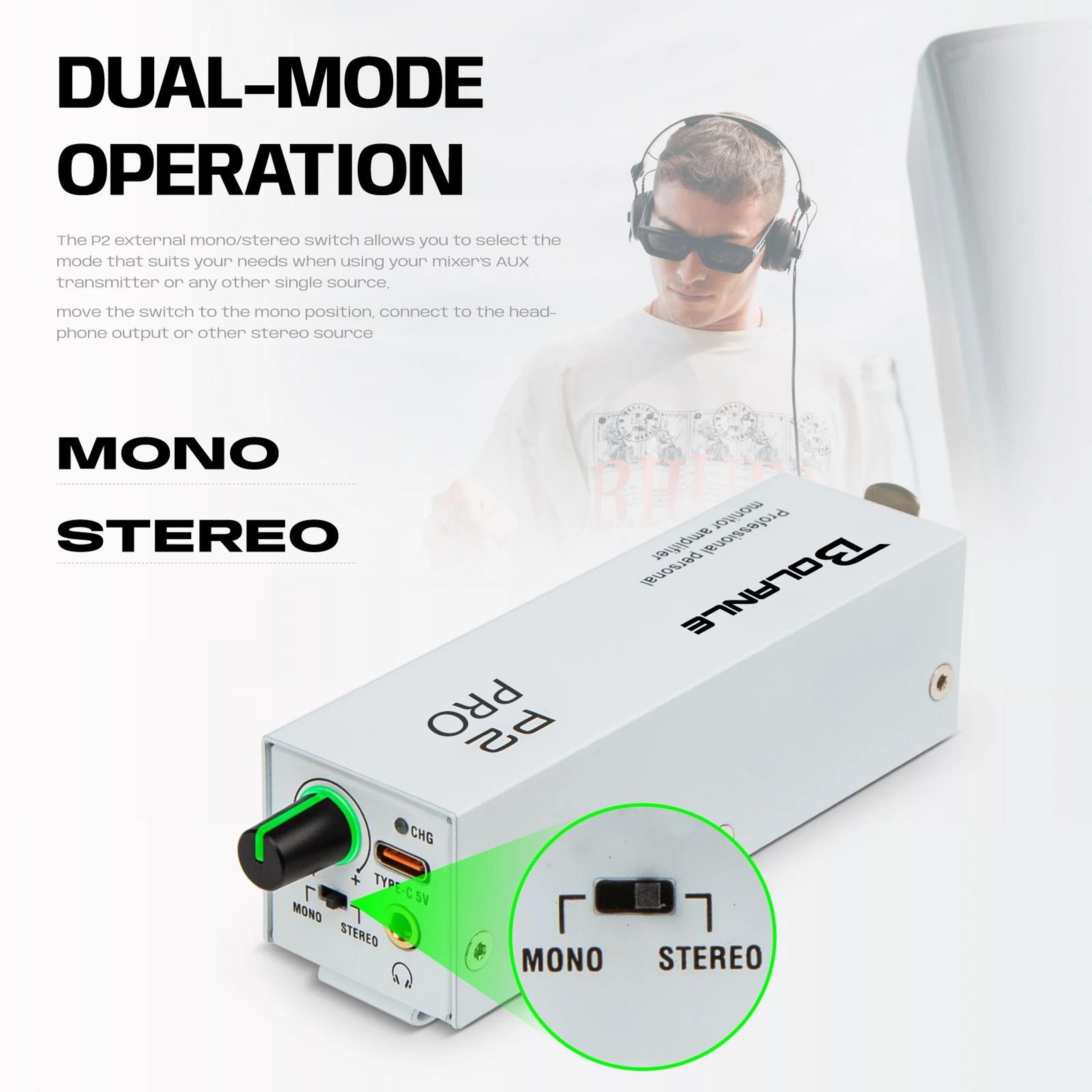 Portable In Ear Monitor Amplifier For Clear Detailed Sound 4