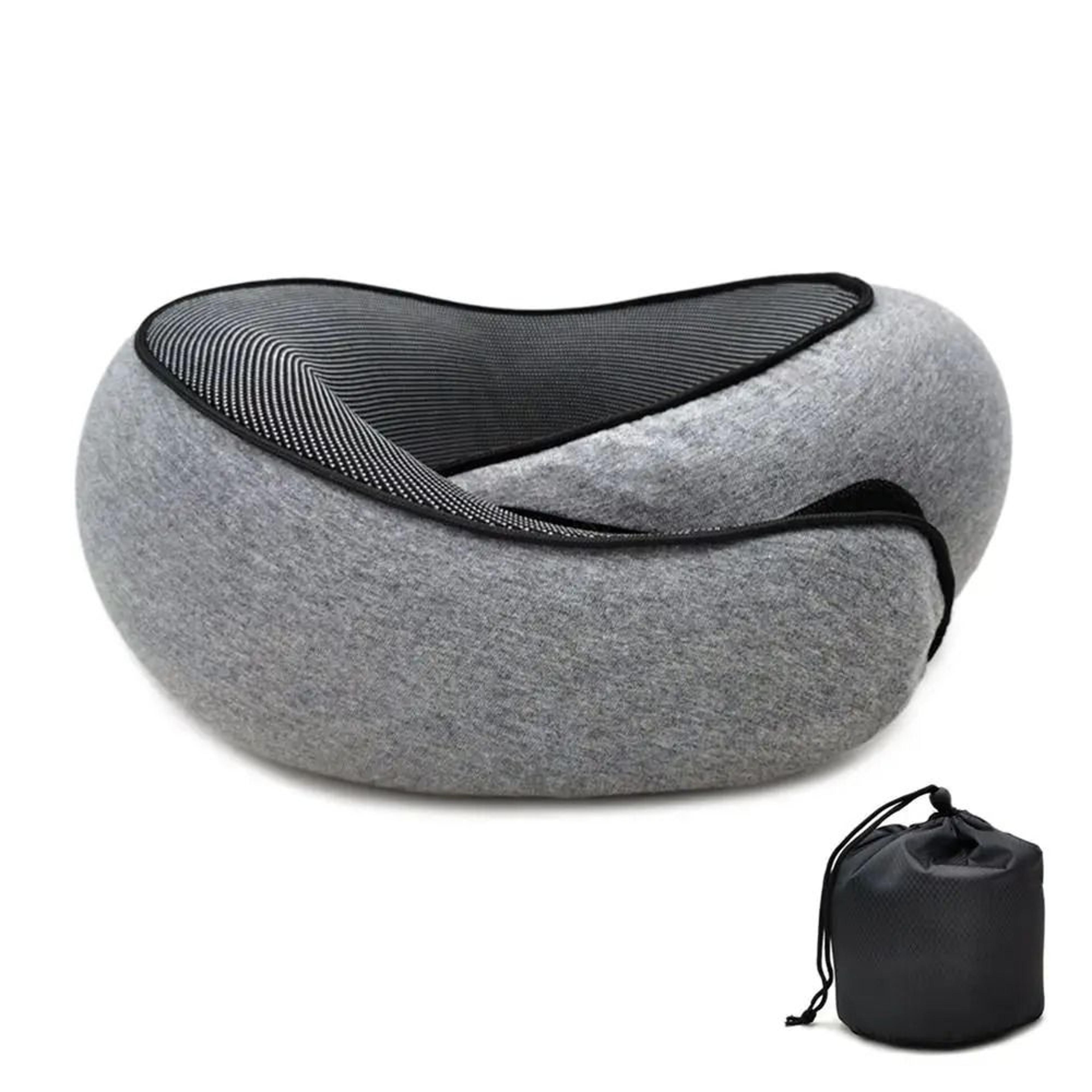 Fillable Travel Neck Pillow And Storage Bag 10