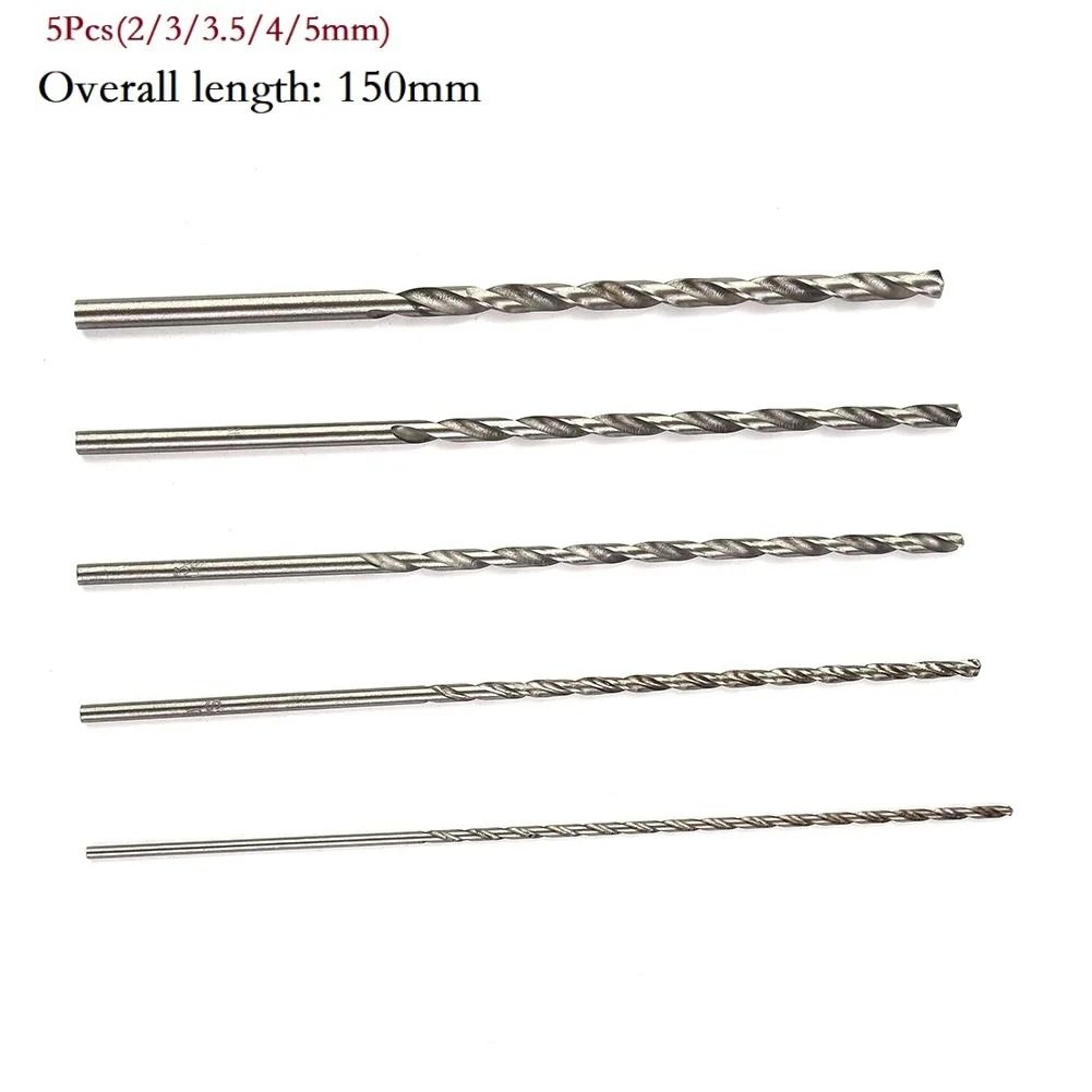 Extra Long High Speed Steel Drill Bit Set For Wood And Metal 5