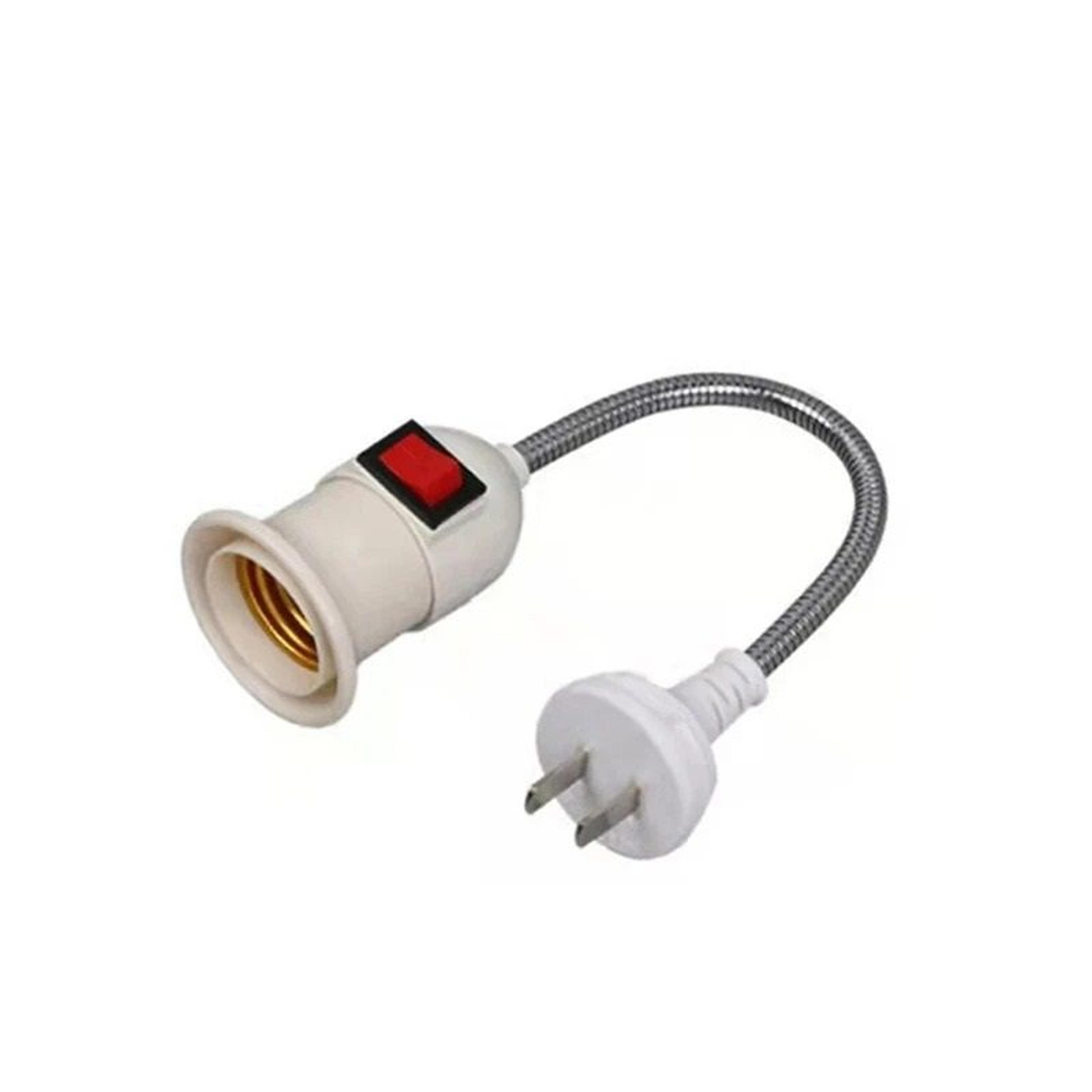Plug In Lamp Socket Holder For Simple Portable Lighting 6