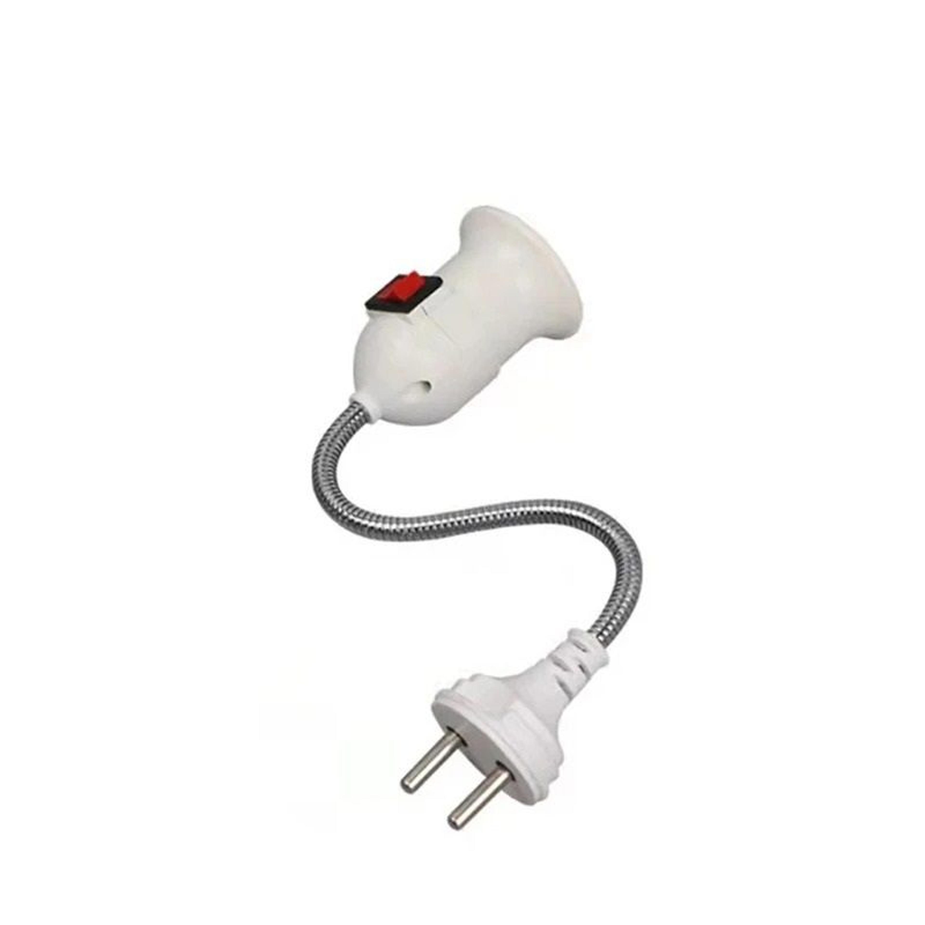 Plug In Lamp Socket Holder For Simple Portable Lighting 7