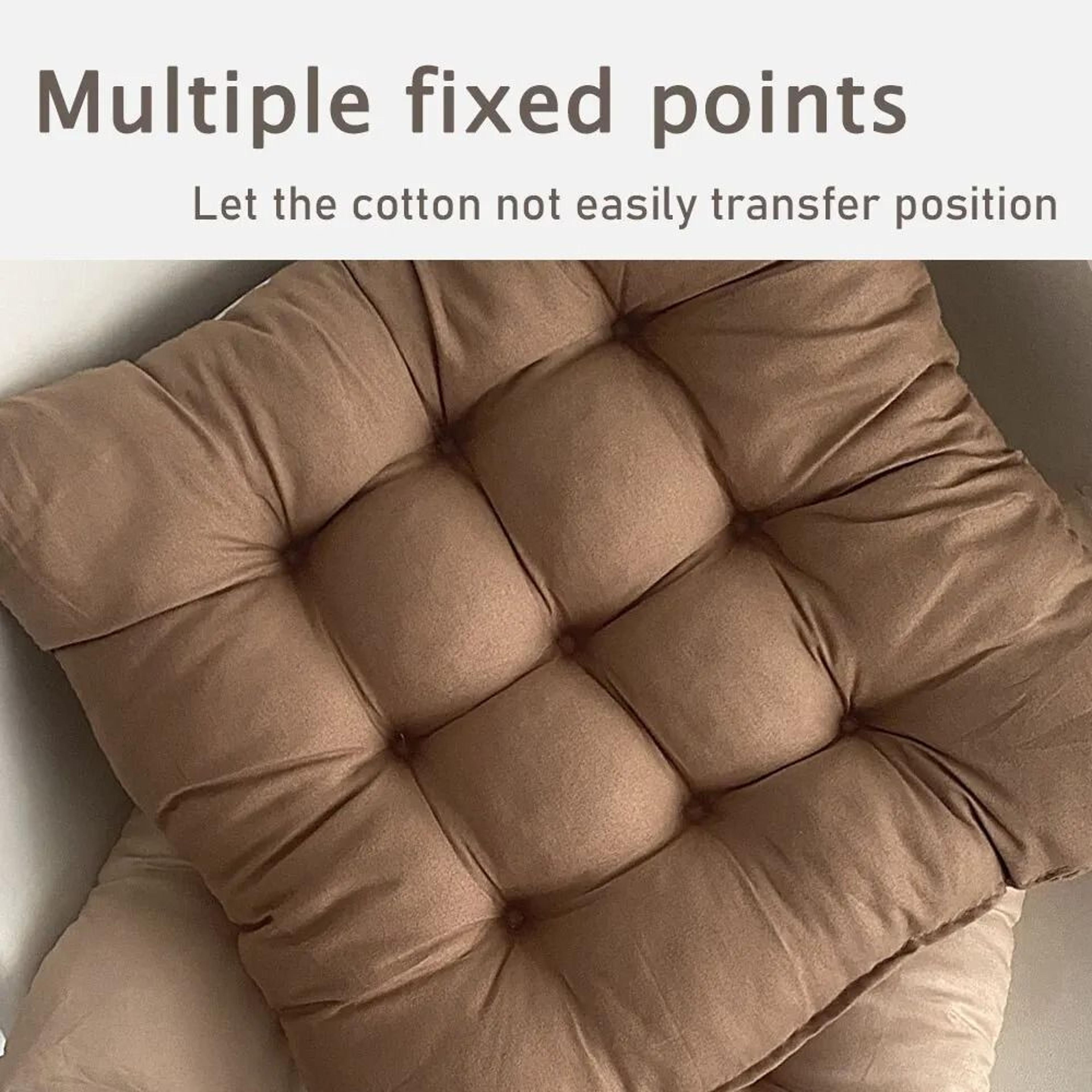 Linen Square Cushion Seat Pad For Chairs Home And Office Use 3