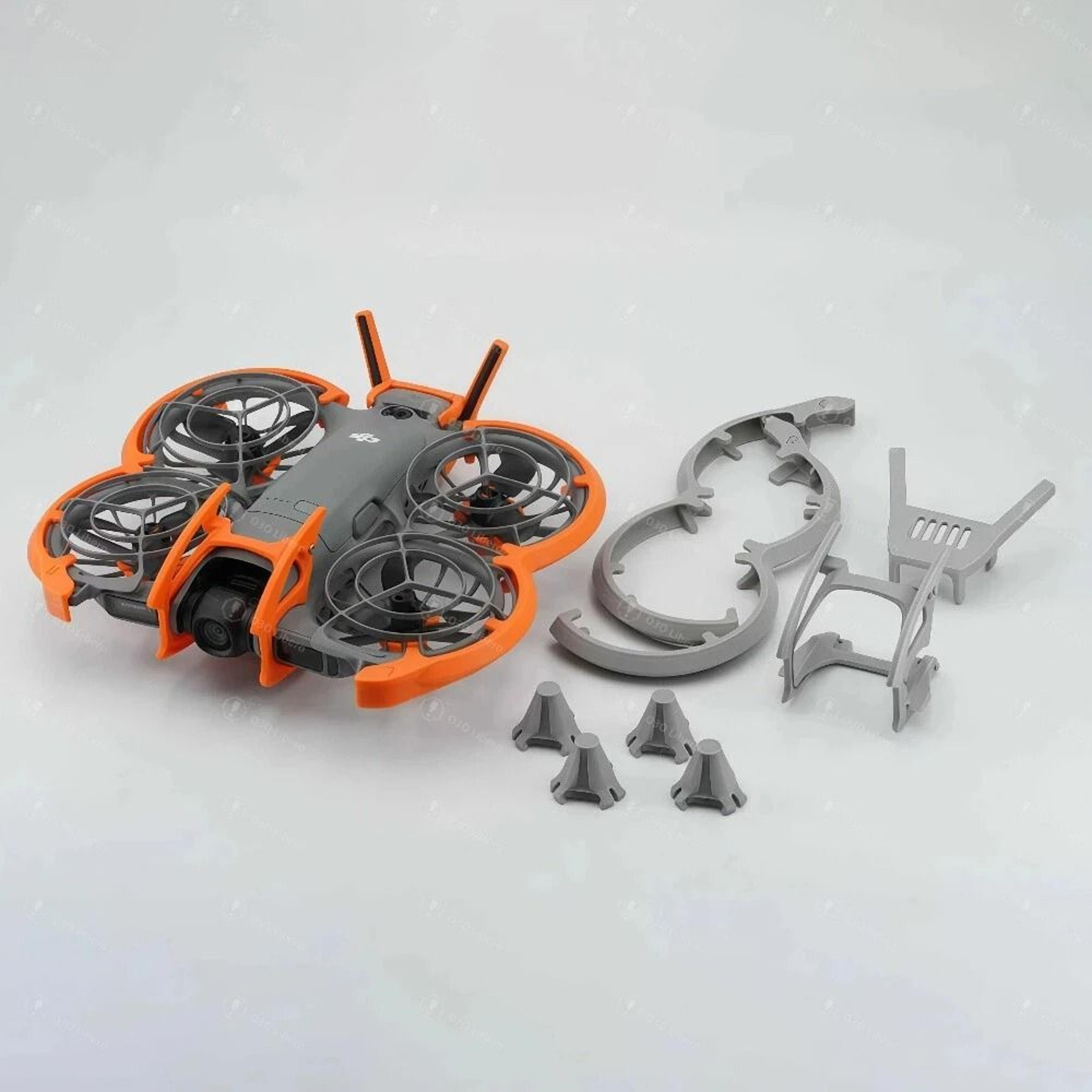 drone protection bumper bar accessory