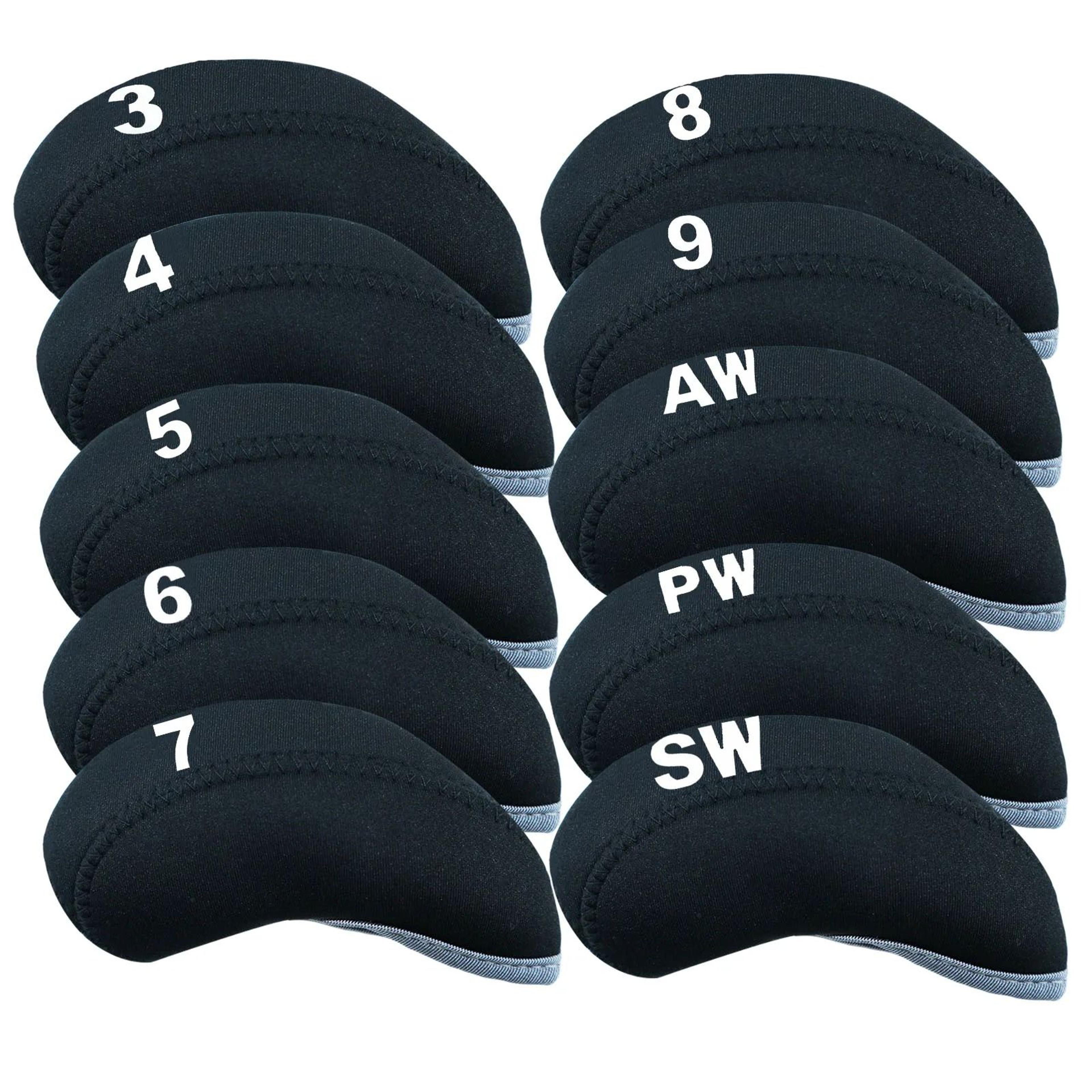 Golf Iron Head Covers 10 Piece Set 7