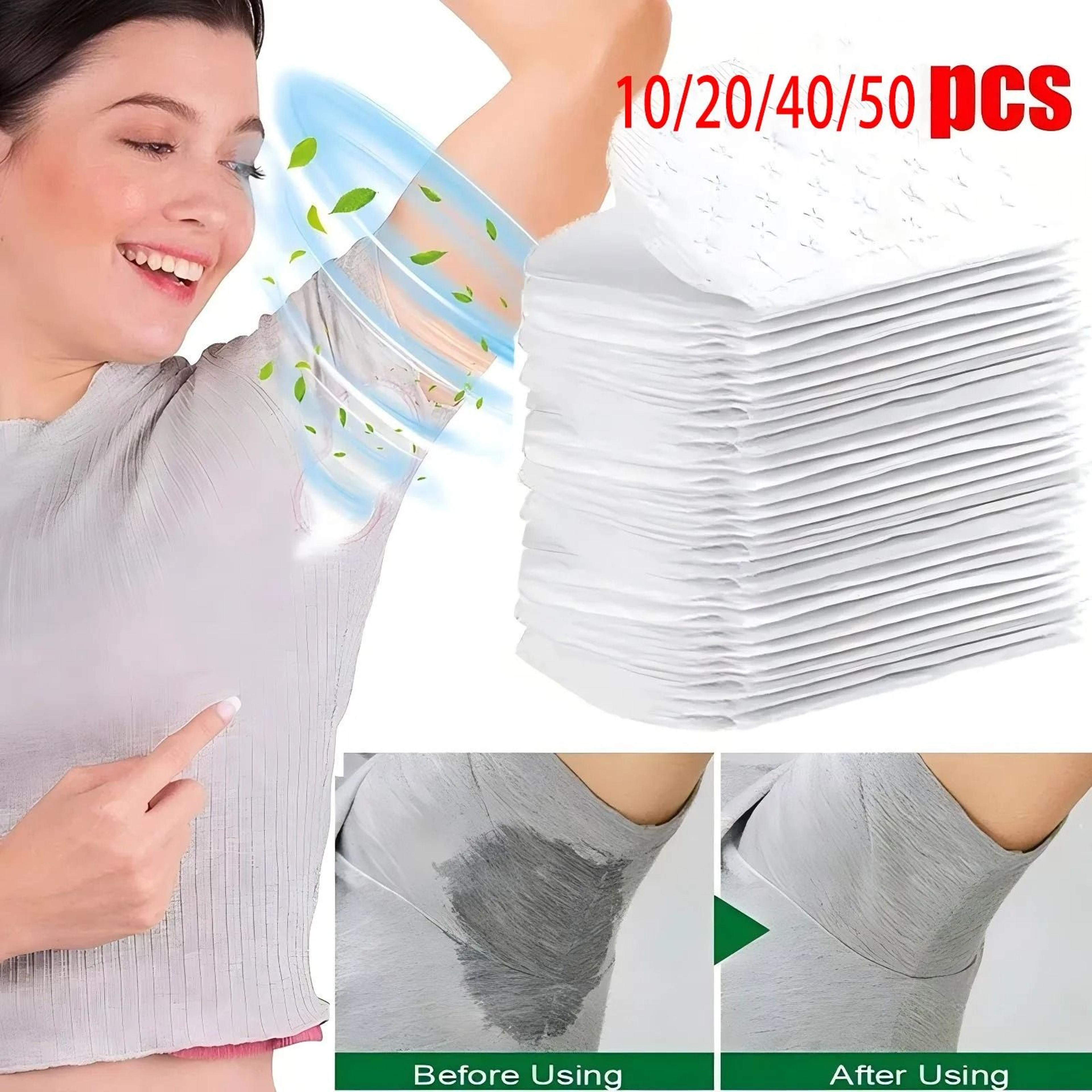 unisex disposable underarm sweat pads for sweat absorption and odor protection