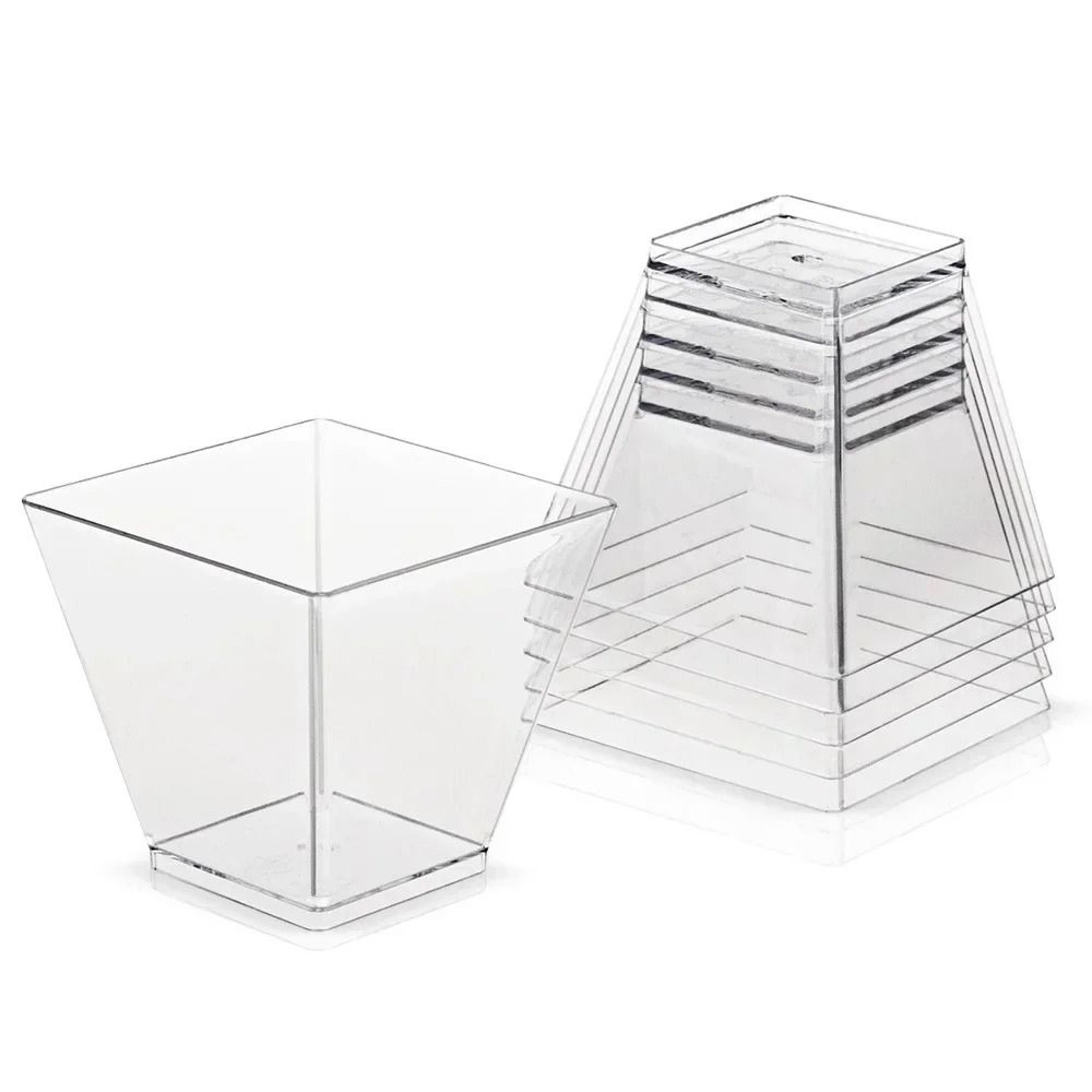 Mini Ladder Shaped Disposable Dessert Cups For Parties And Treats 5