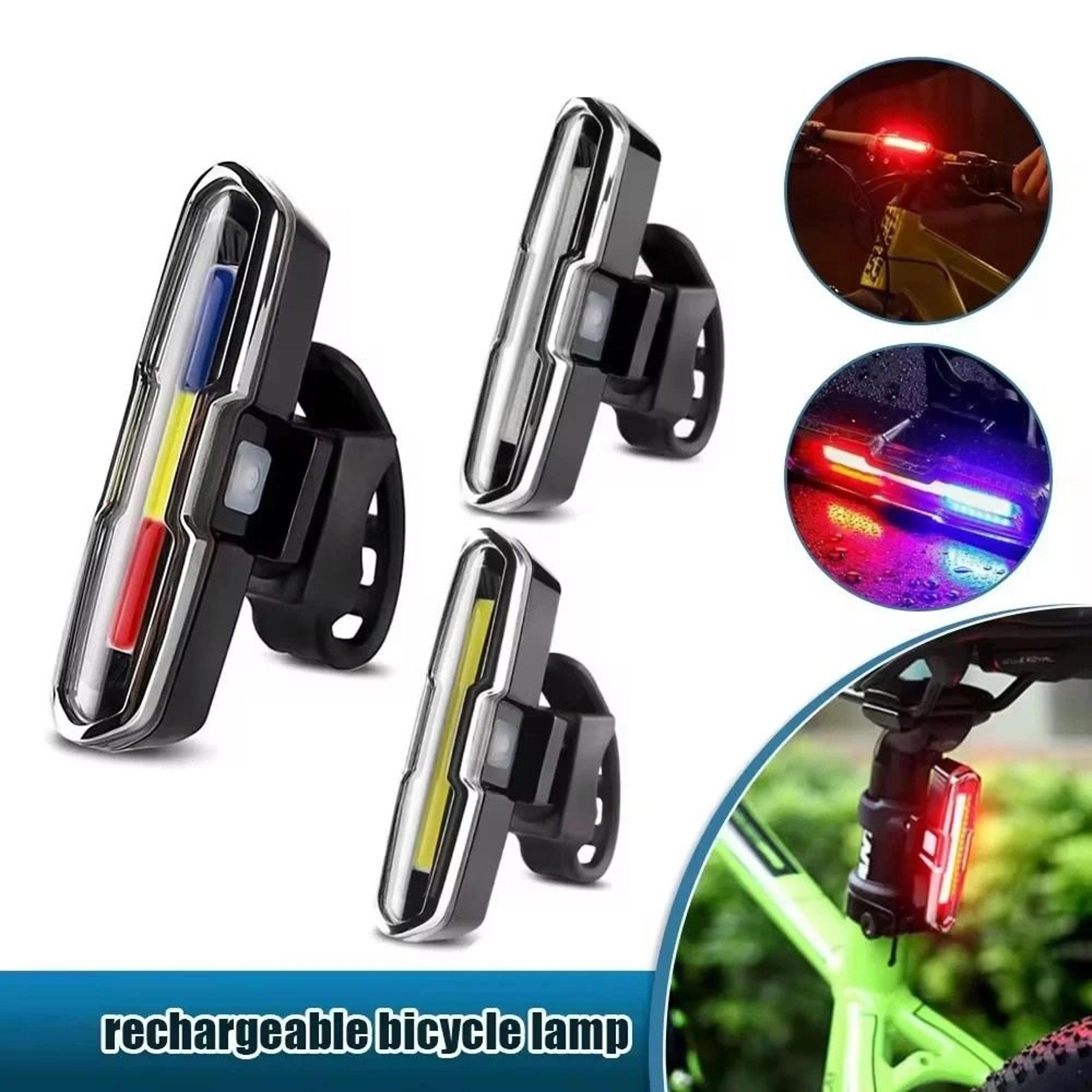 increase your visibility and safety on every ride with this ultra bright usb rechargeable bicycle rear taillight designe