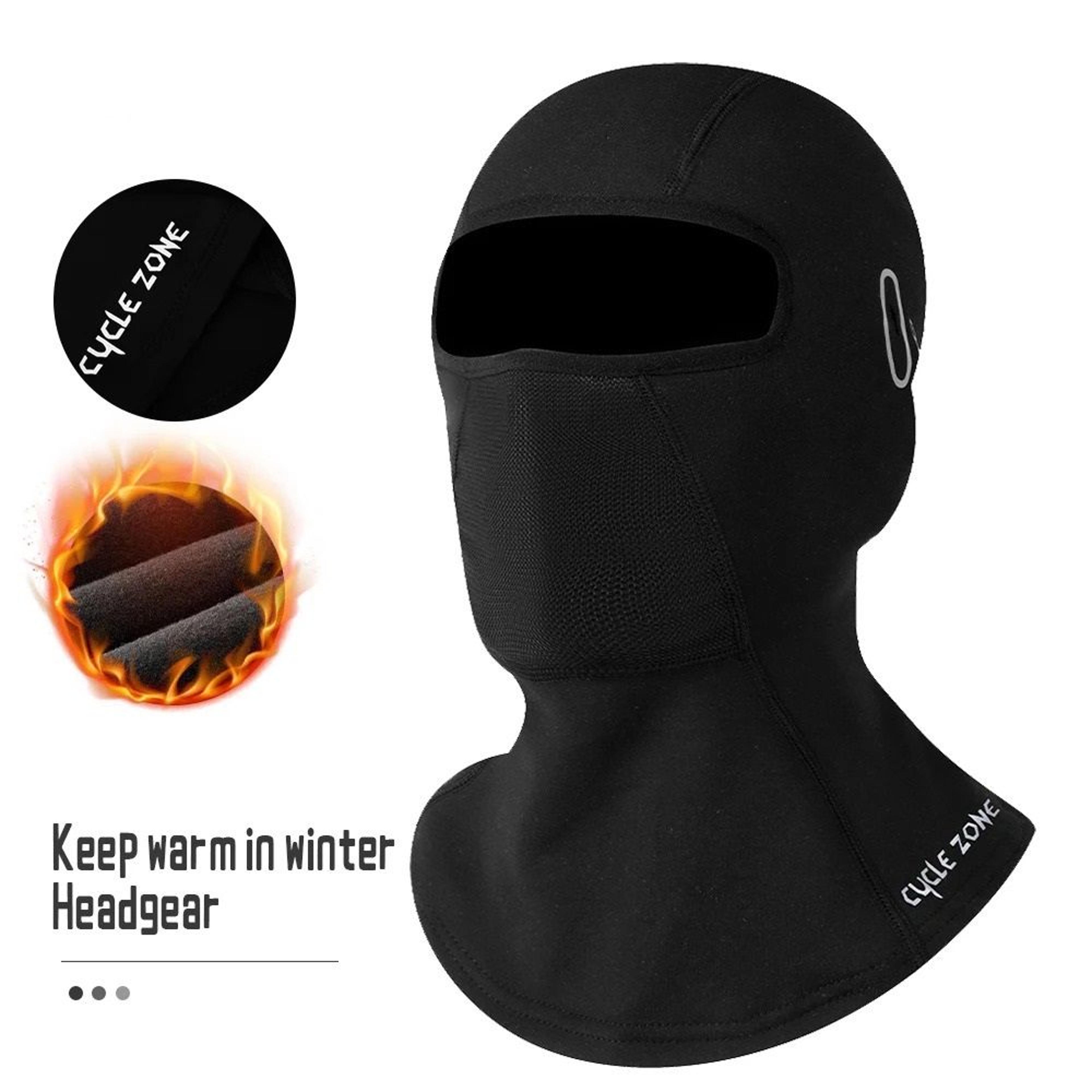 stay warm and protected during cold weather rides with this breathable winter balaclava mask designed for motorcycle cyc