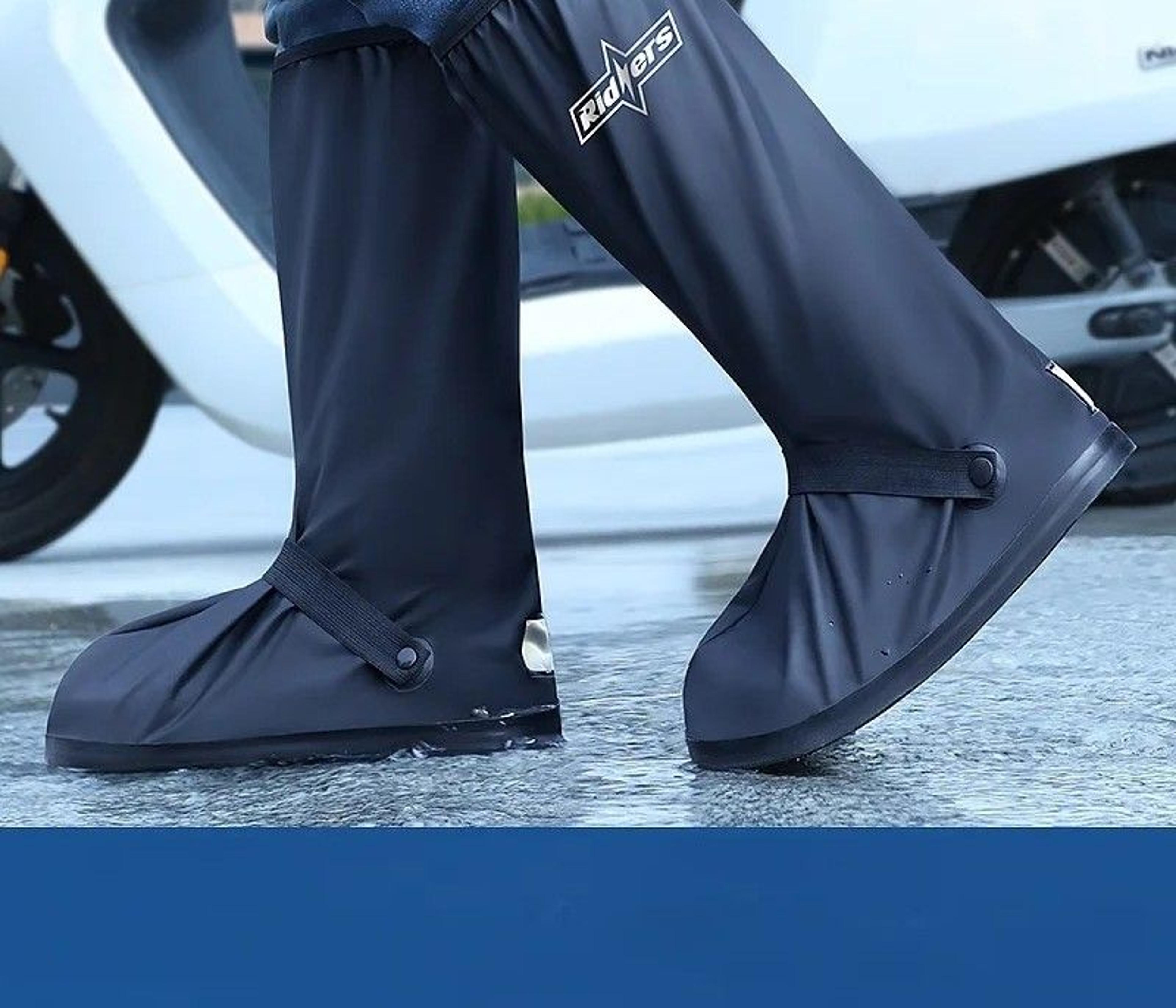Waterproof Shoe Covers Outdoor Travel Rainproof Non Slip Shoe Protection 5