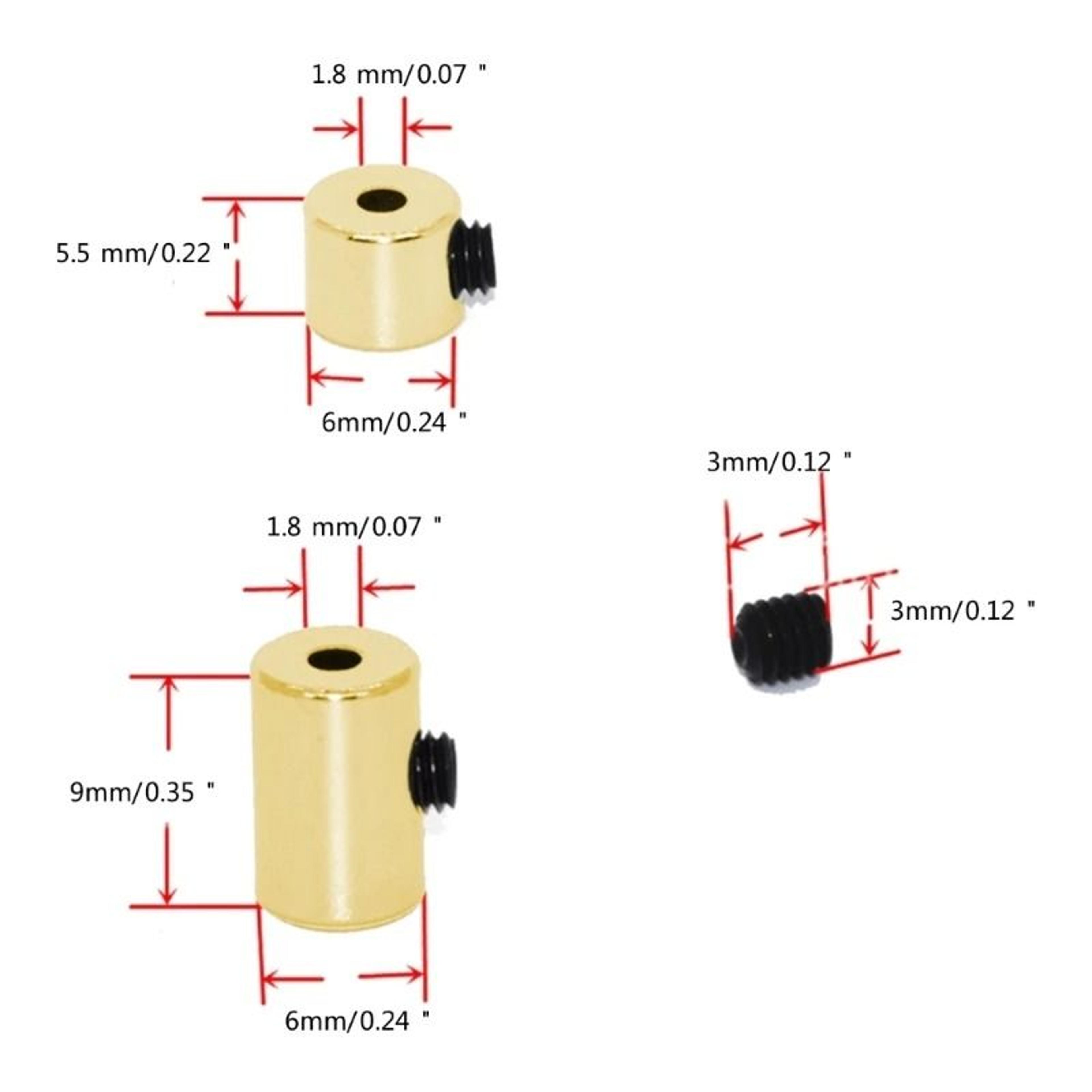 Pack Of 10 Gold Pin Locks Security Pin Backs And Locking Pin Keepers For Collectibles 5