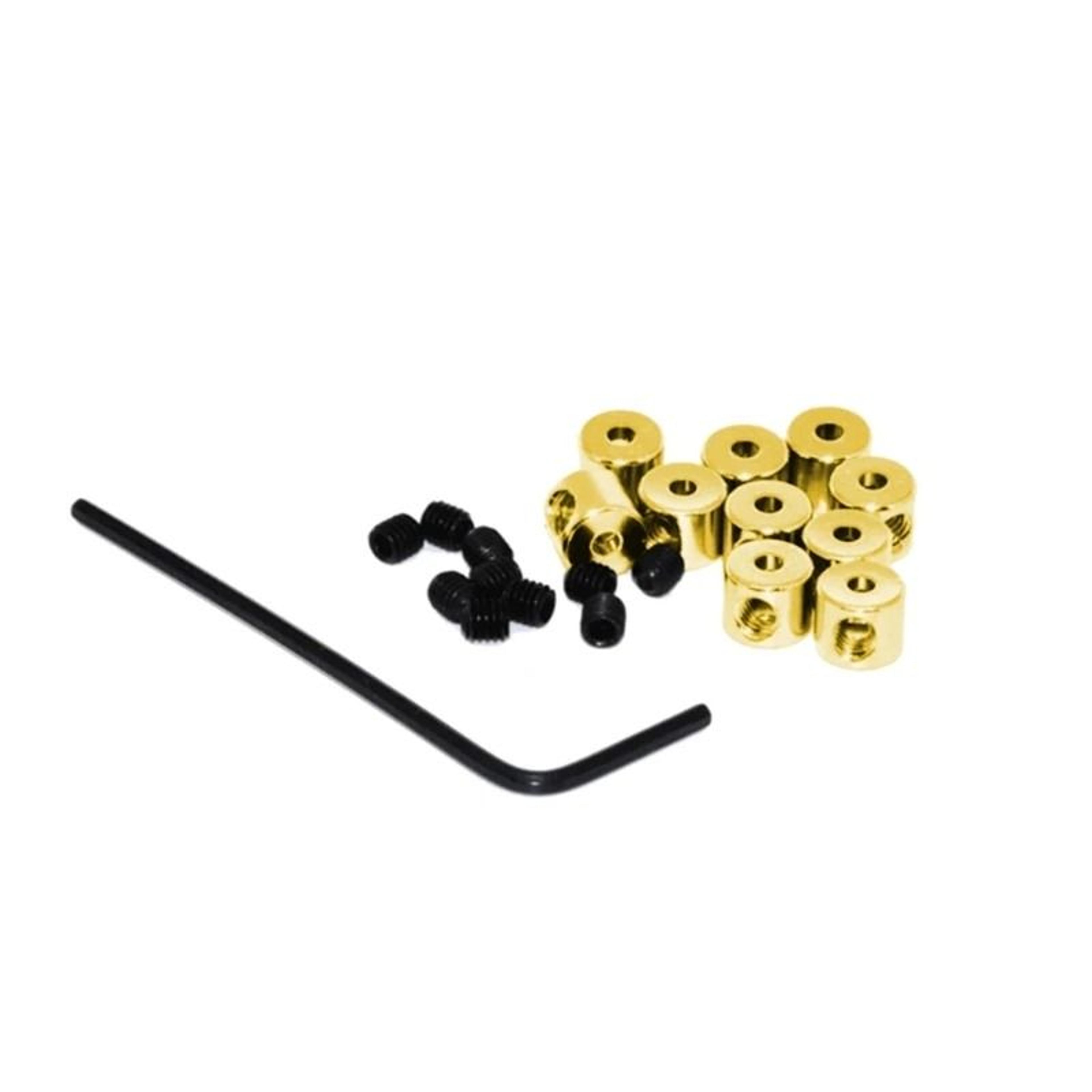 Pack Of 10 Gold Pin Locks Security Pin Backs And Locking Pin Keepers For Collectibles 6