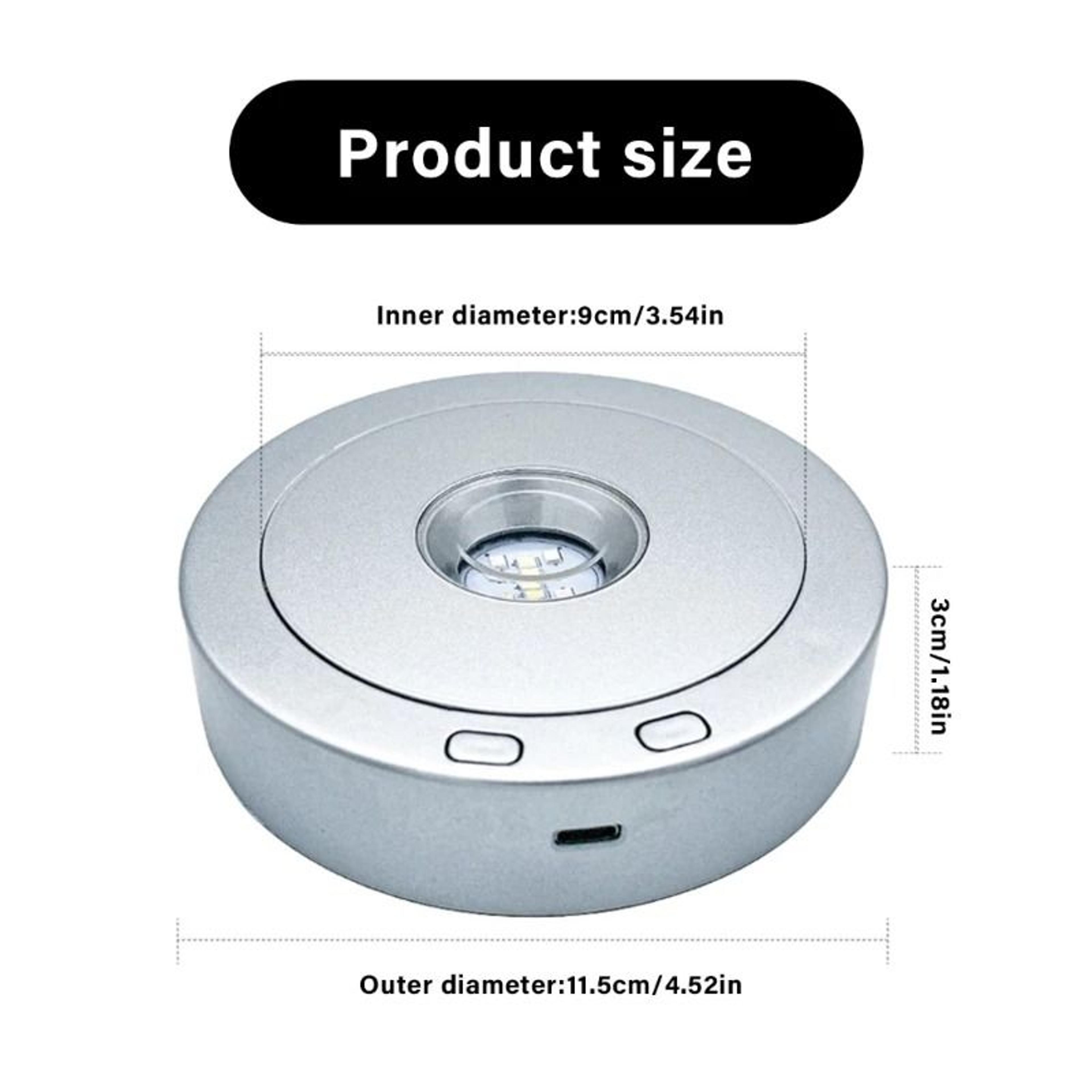 Rotating LED Display Stand For Decor 3