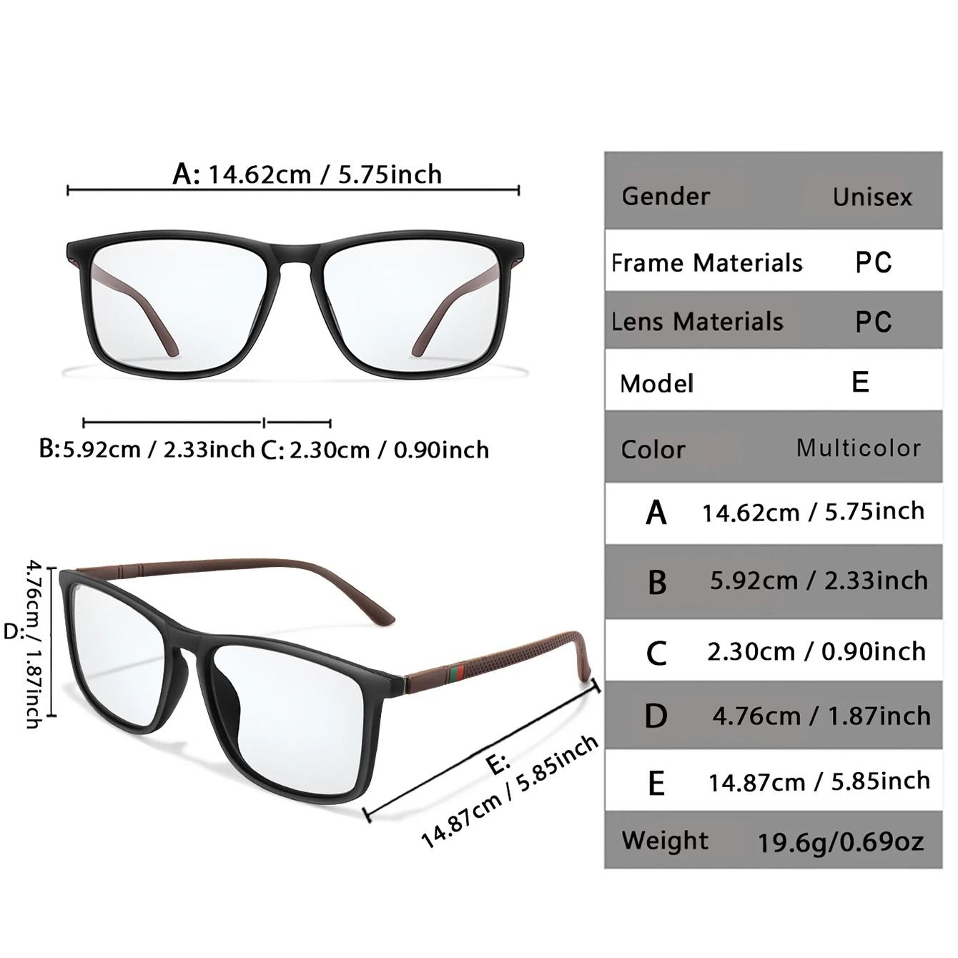 Photochromic Square Reading Glasses 2
