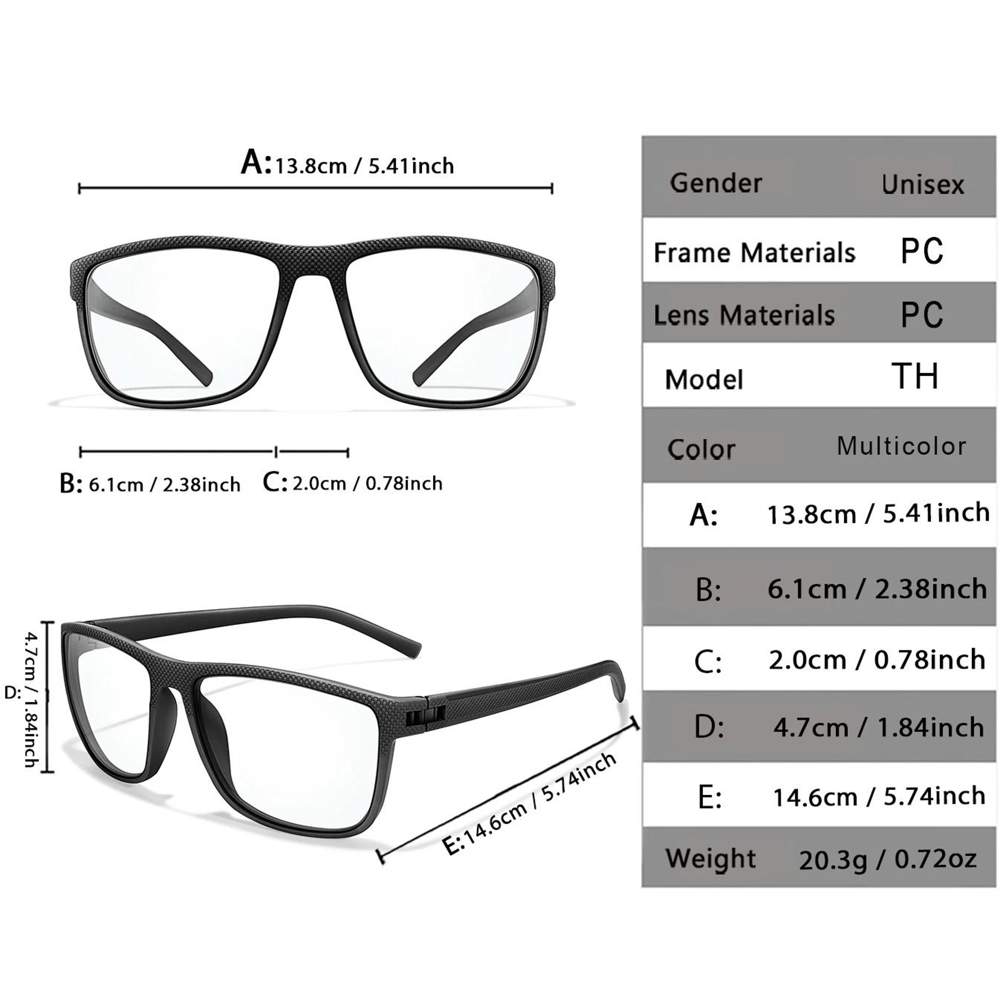 Photochromic Rectangular Reading Glasses 1