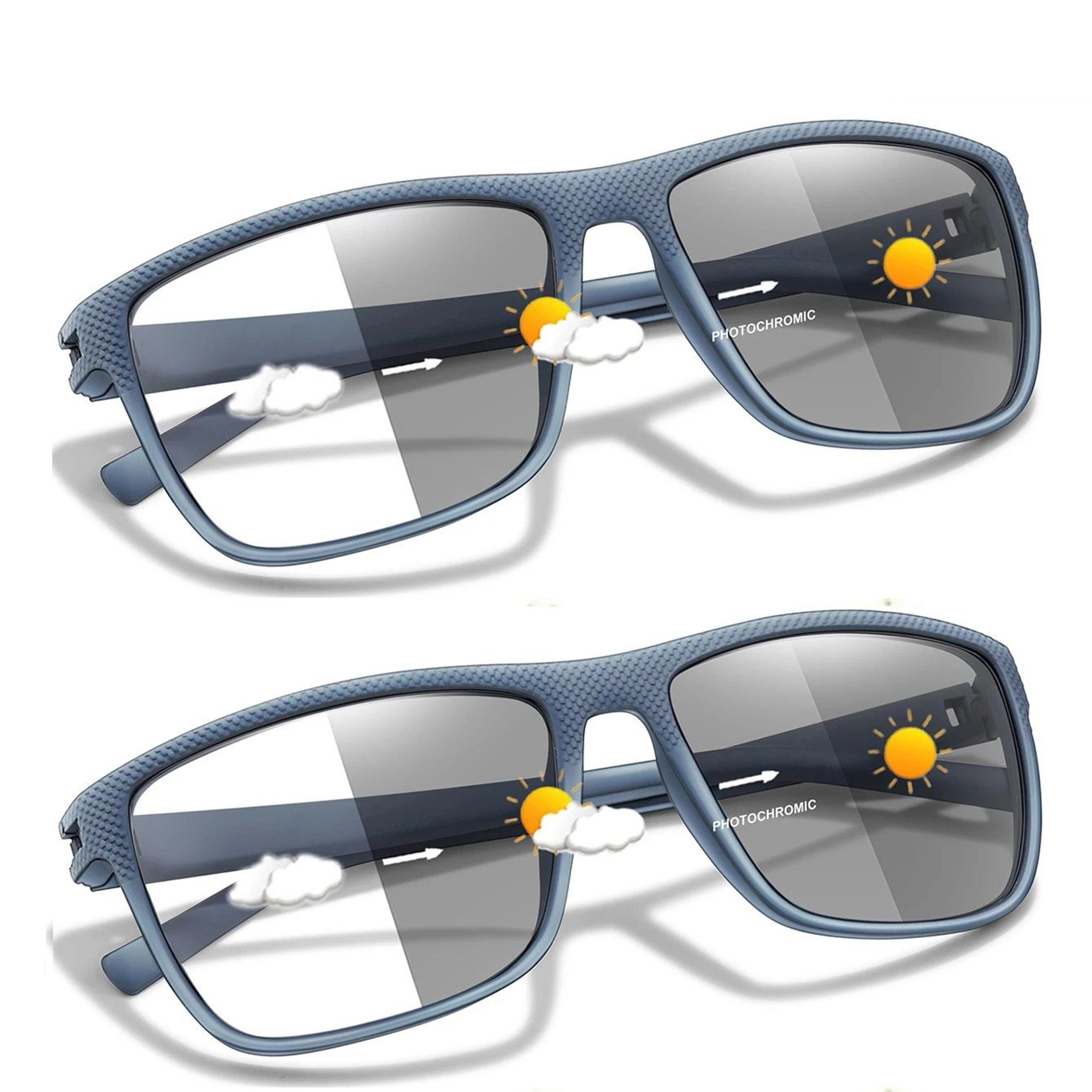 Photochromic Anti Blue Light Reading Glasses Set 7