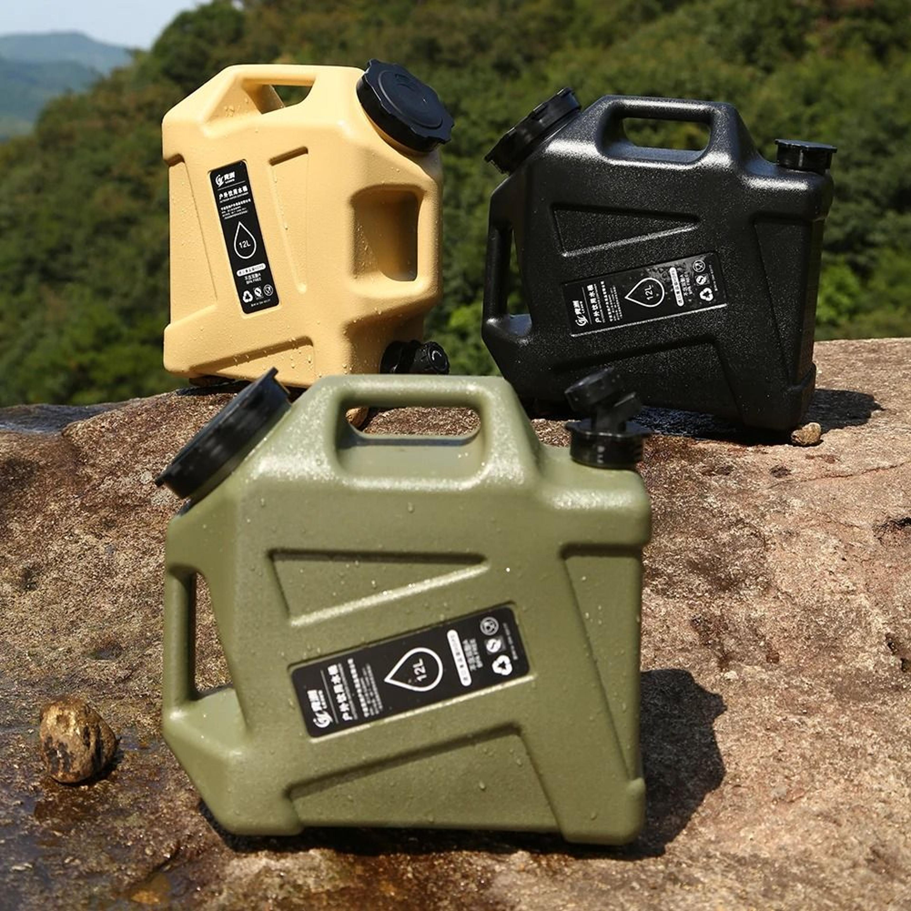 12 Liter Portable Camping Water Container With Faucet For Outdoor Use 1