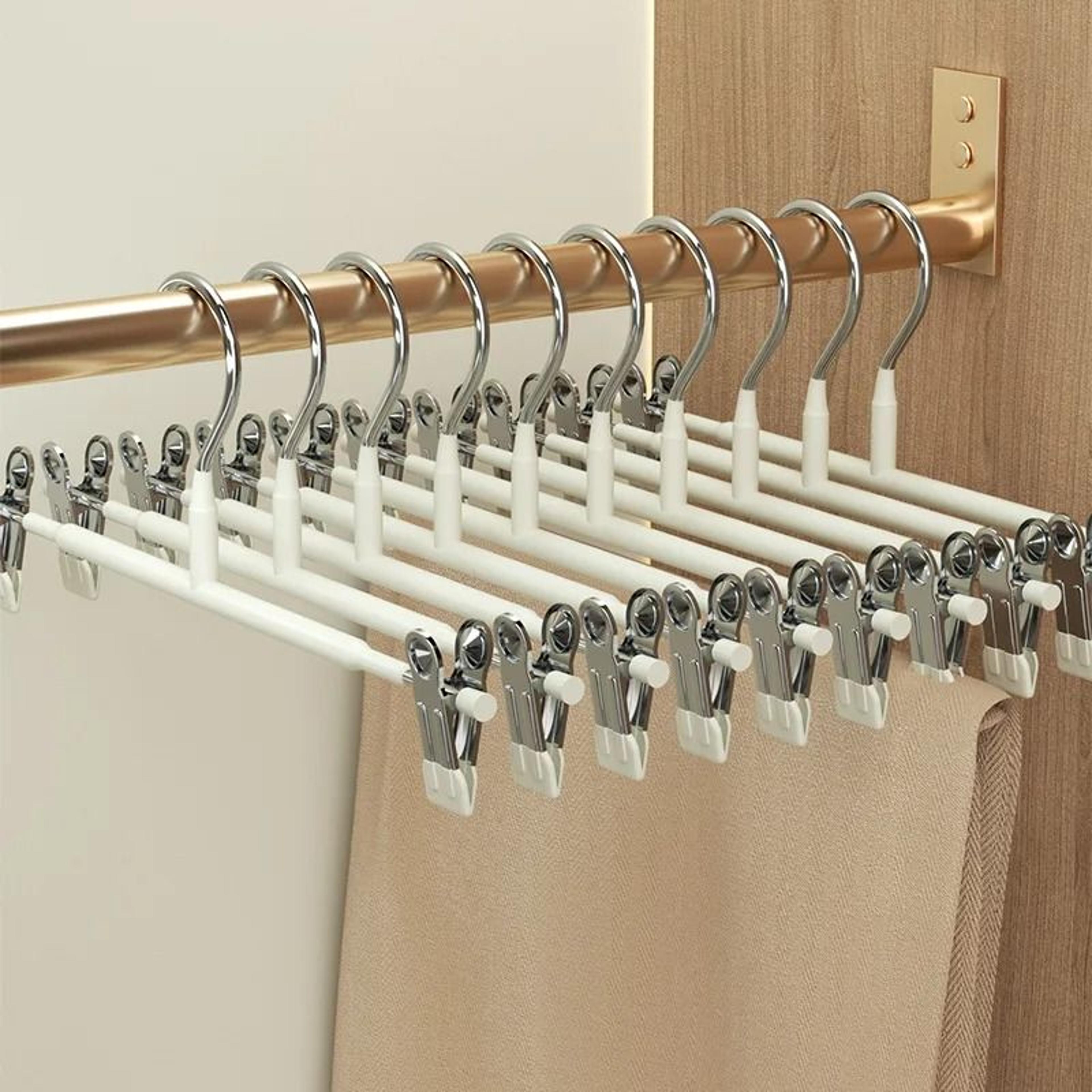 multi functional pant and skirt rack clip hanger non slip drying rack
