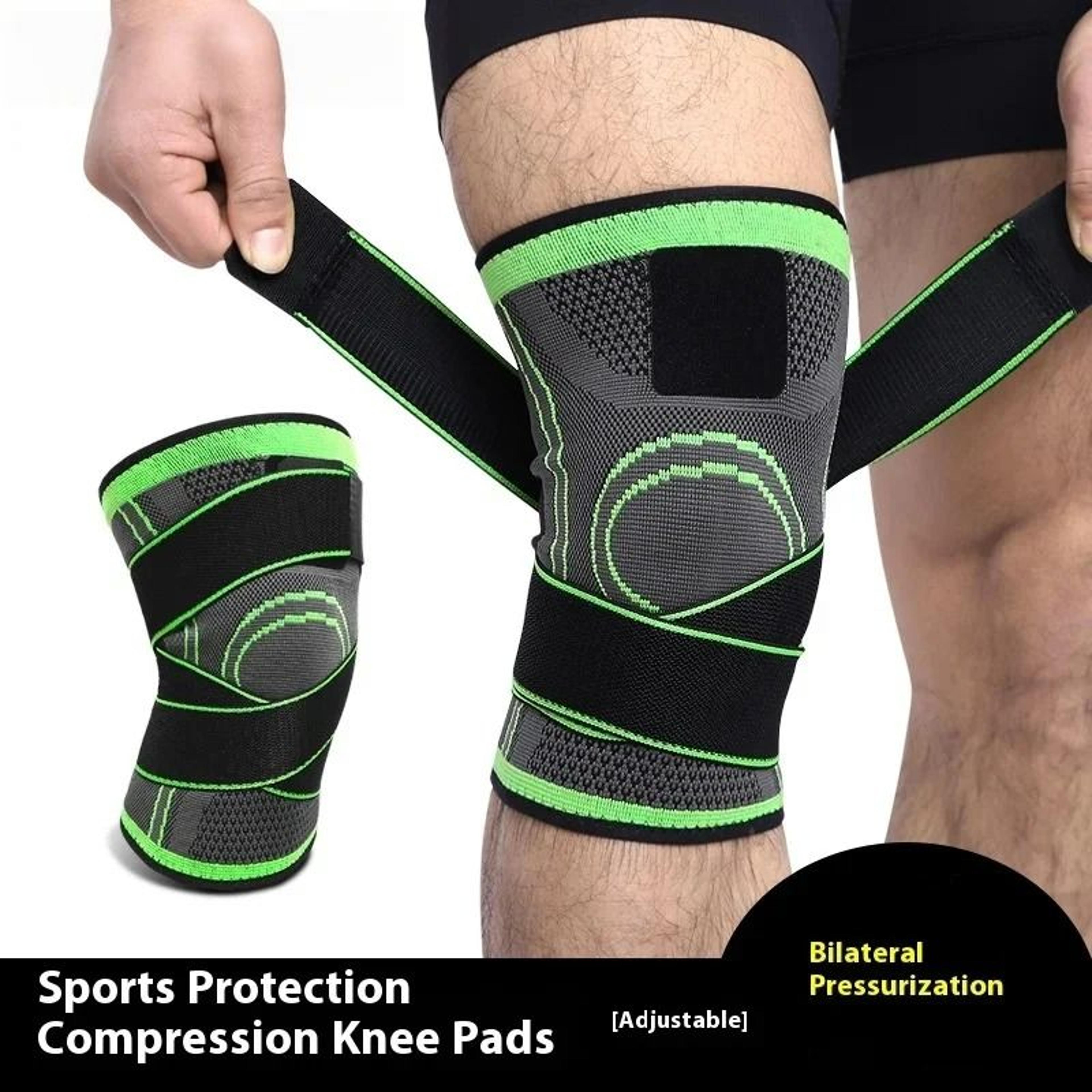 Compression Strap Knee Pad For Basketball Running Fitness And Cycling 1