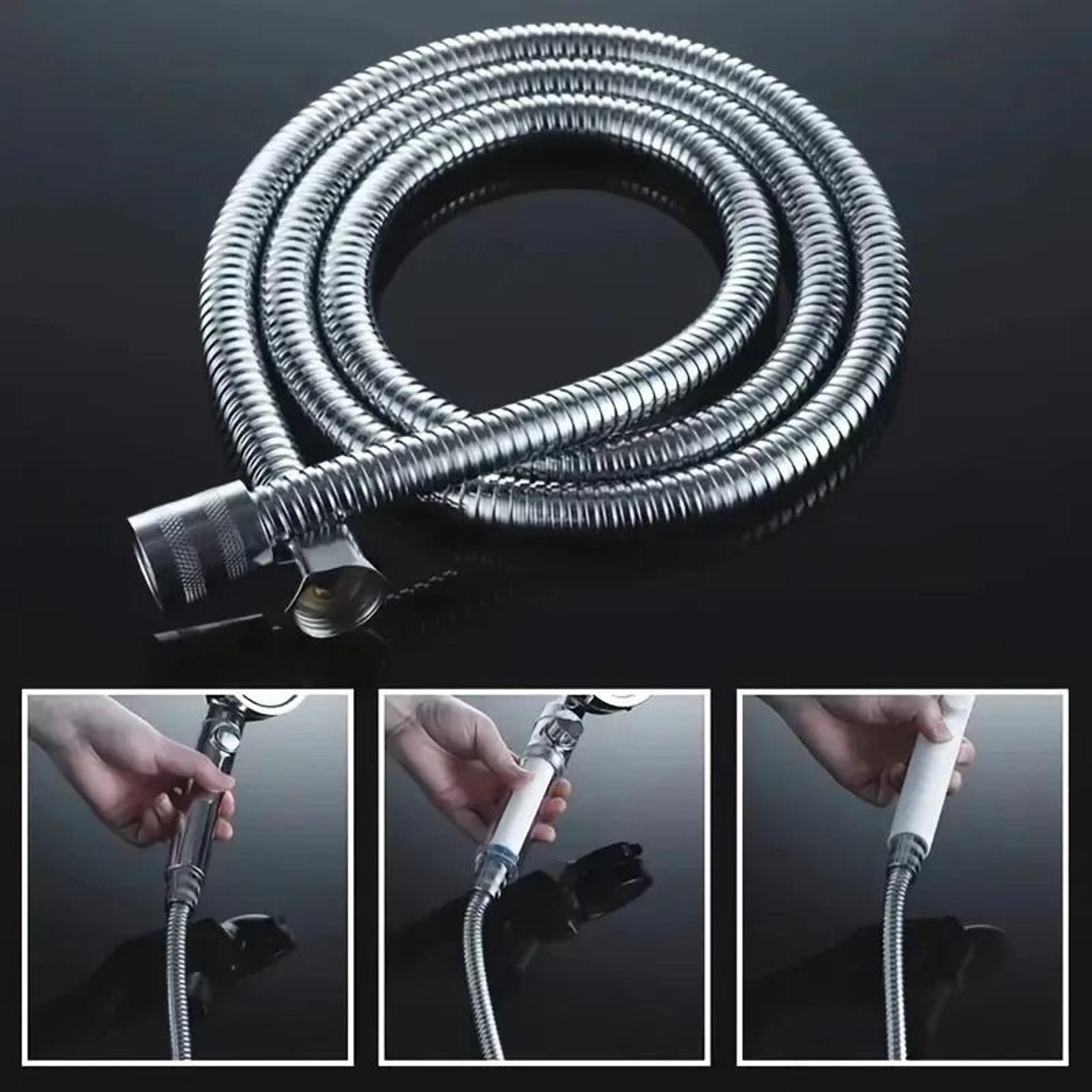 stainless steel shower hose with anti kink and high pressure resistance