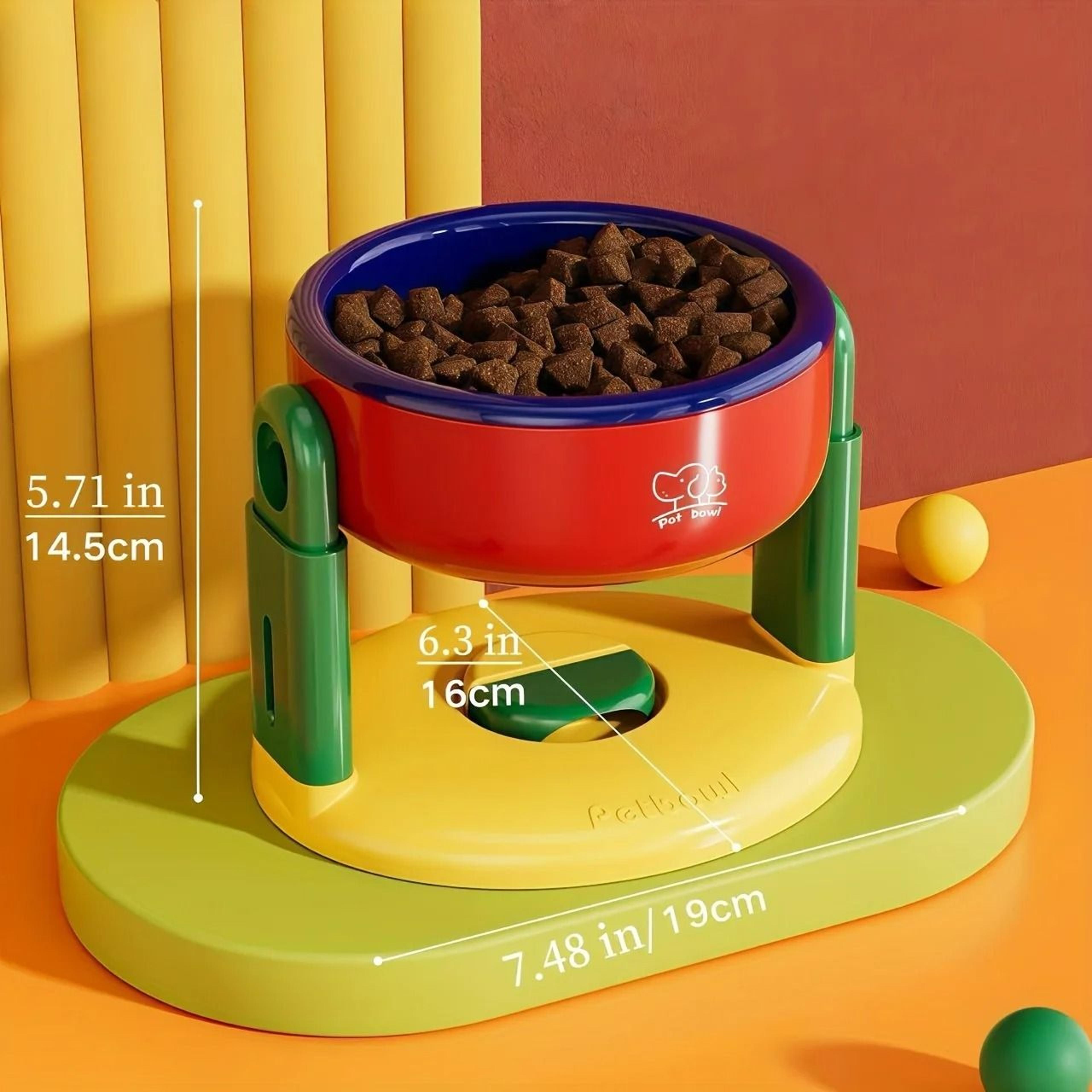 Adjustable Raised Pet Bowl For Dogs And Cats 5