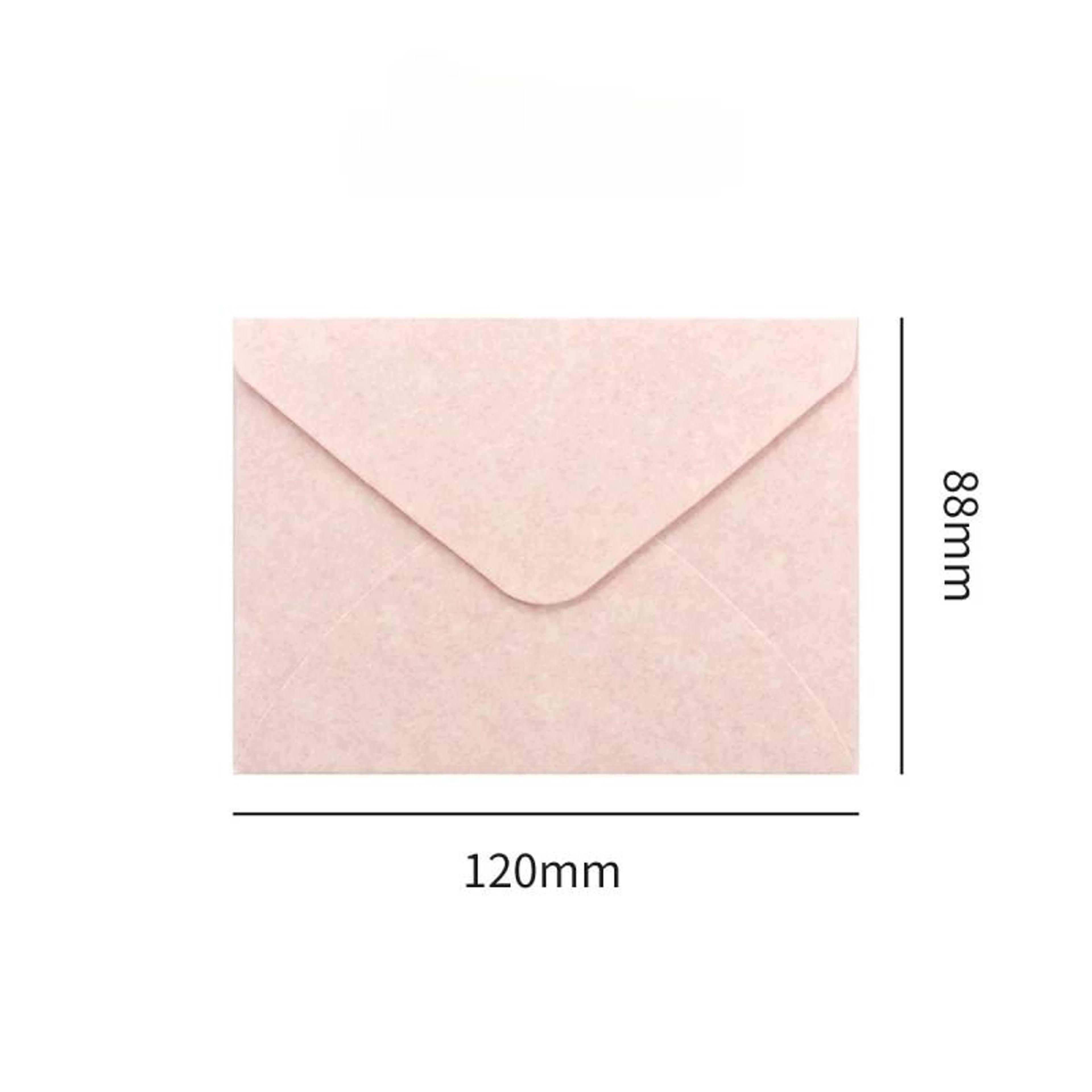 Sheepskin Textured Romantic Envelope Set For Invitations And Letters 4
