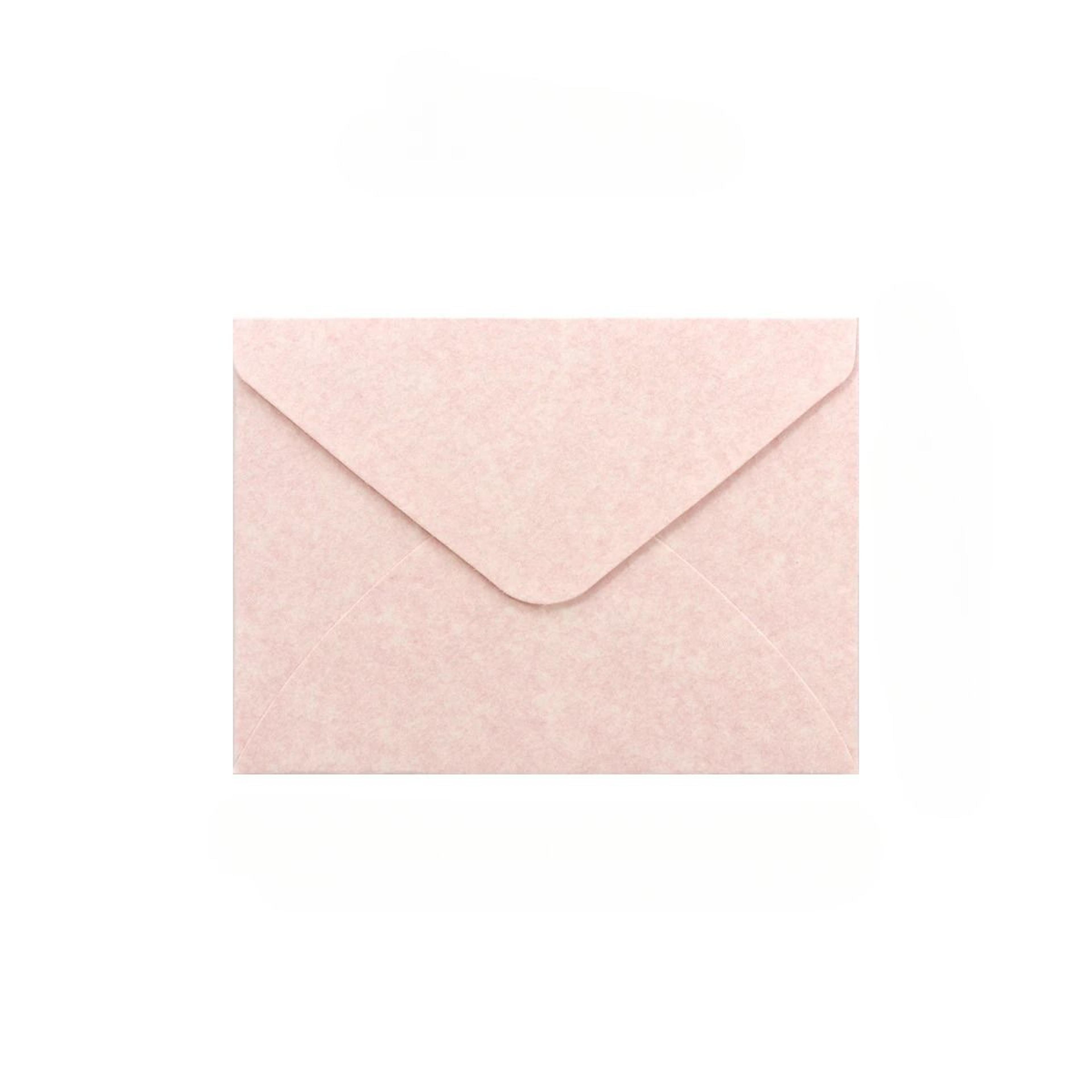 Sheepskin Textured Romantic Envelope Set For Invitations And Letters 7