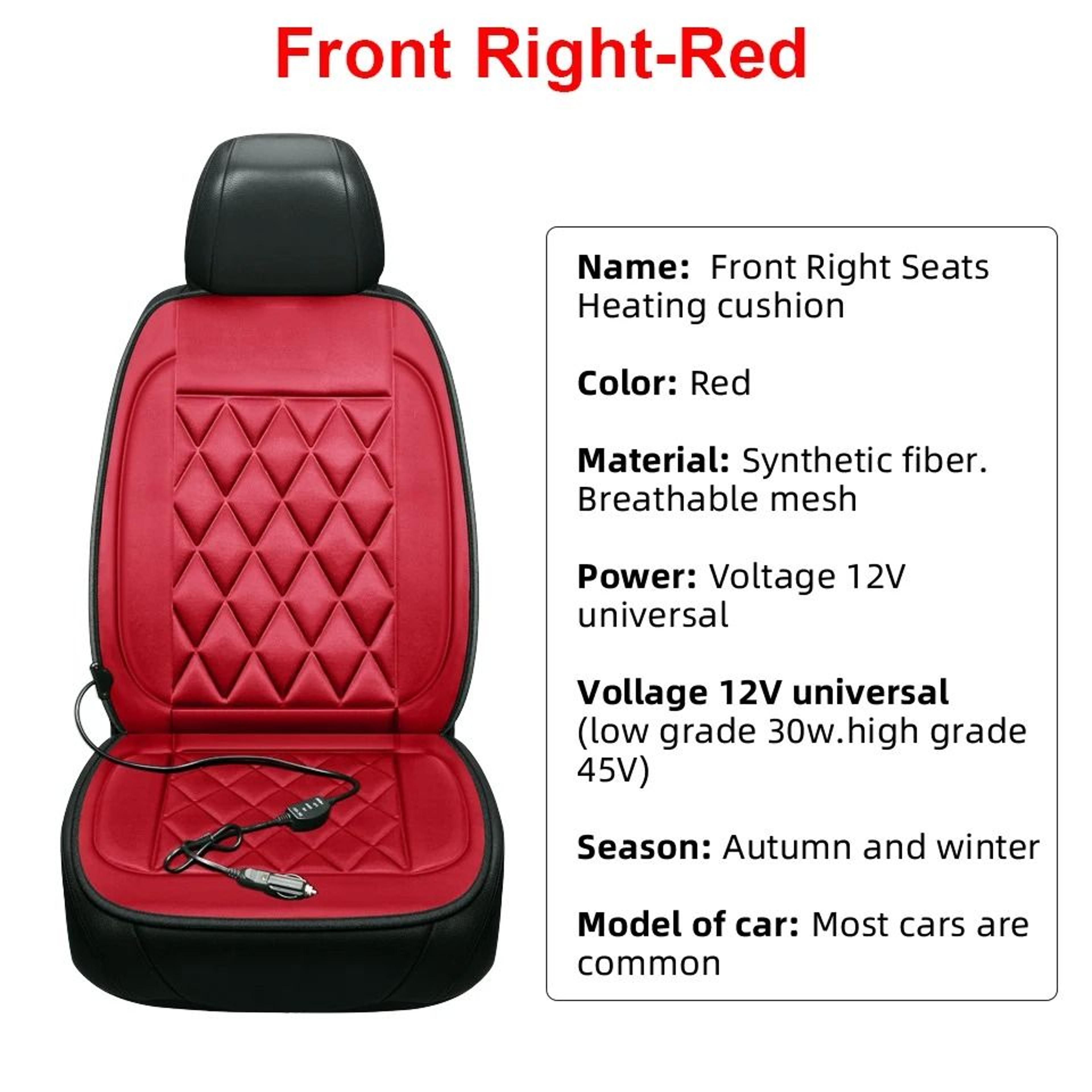 Universal Car Heated Seat Cushion 10
