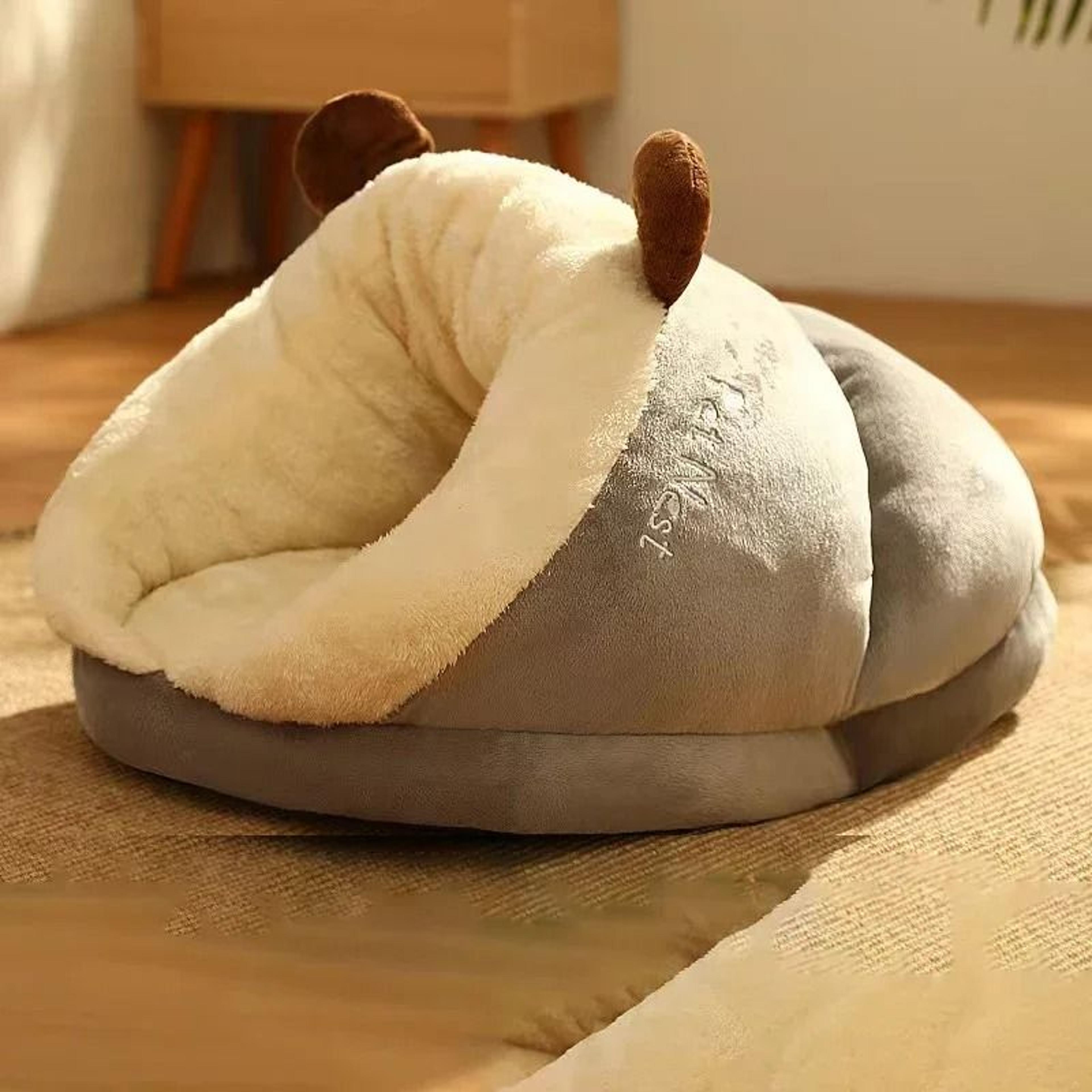 Slipper Shaped Winter Warm Pet Bed 7