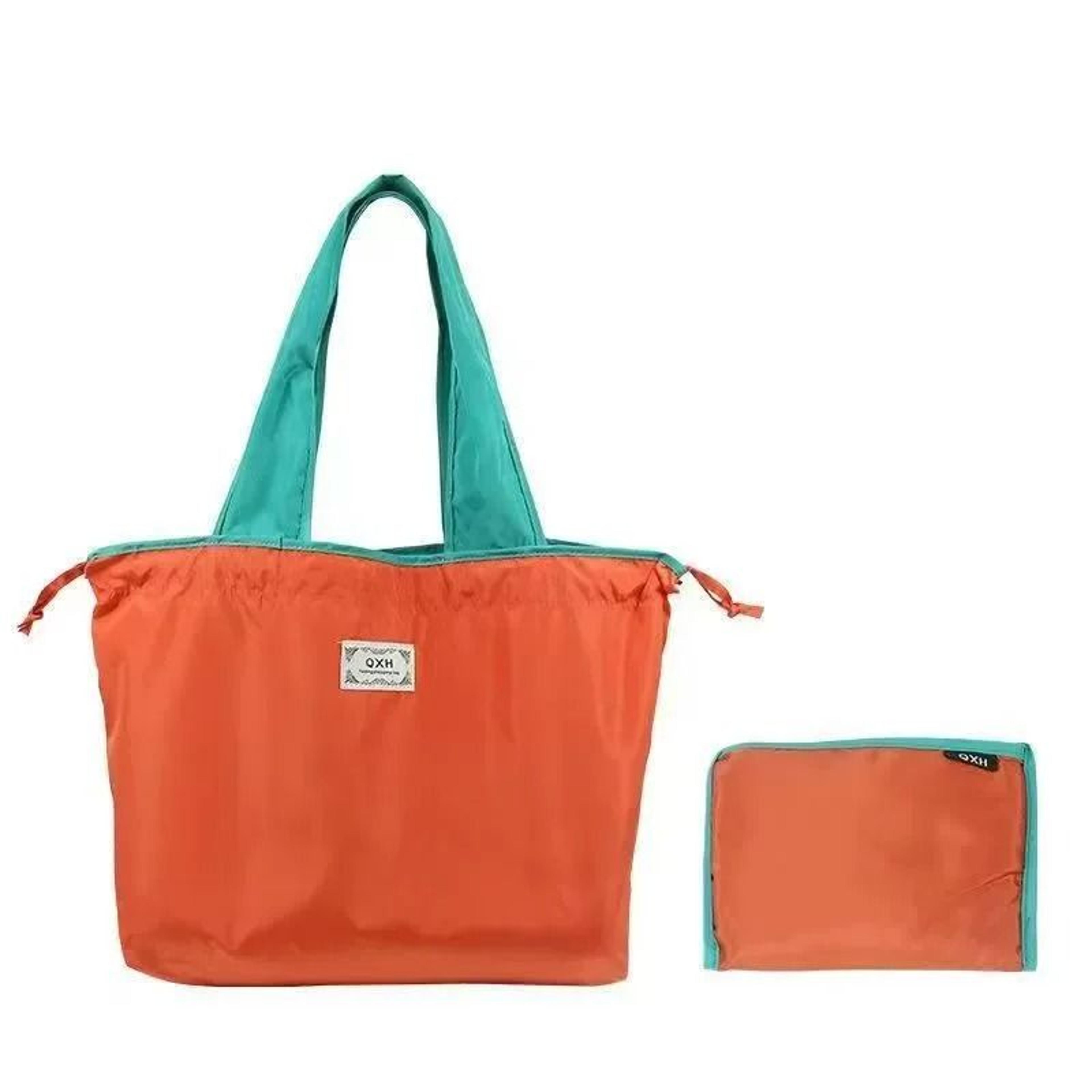 Sustainable Ultra Large Drawstring Shopping Tote 9
