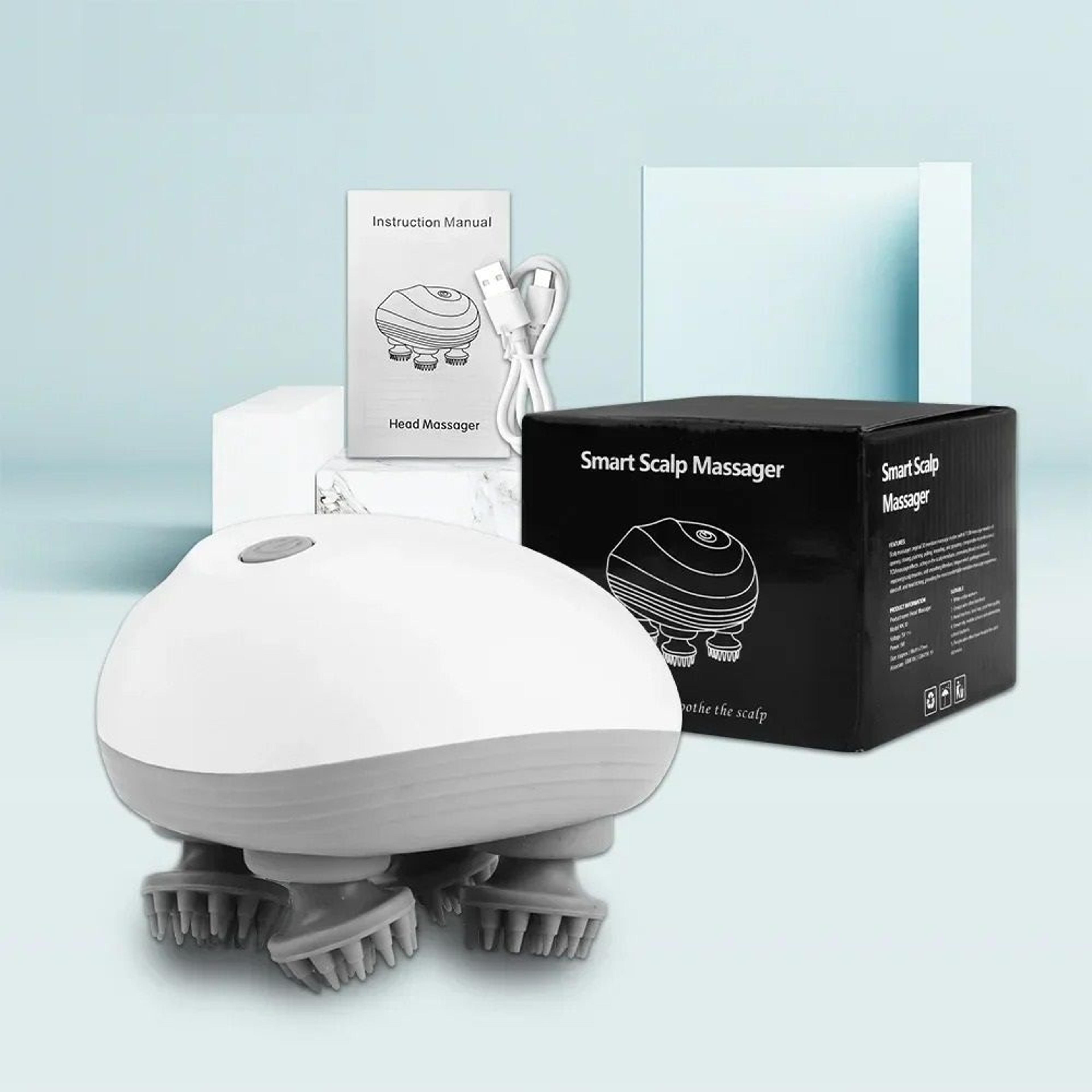 wireless deep tissue scalp and body massager