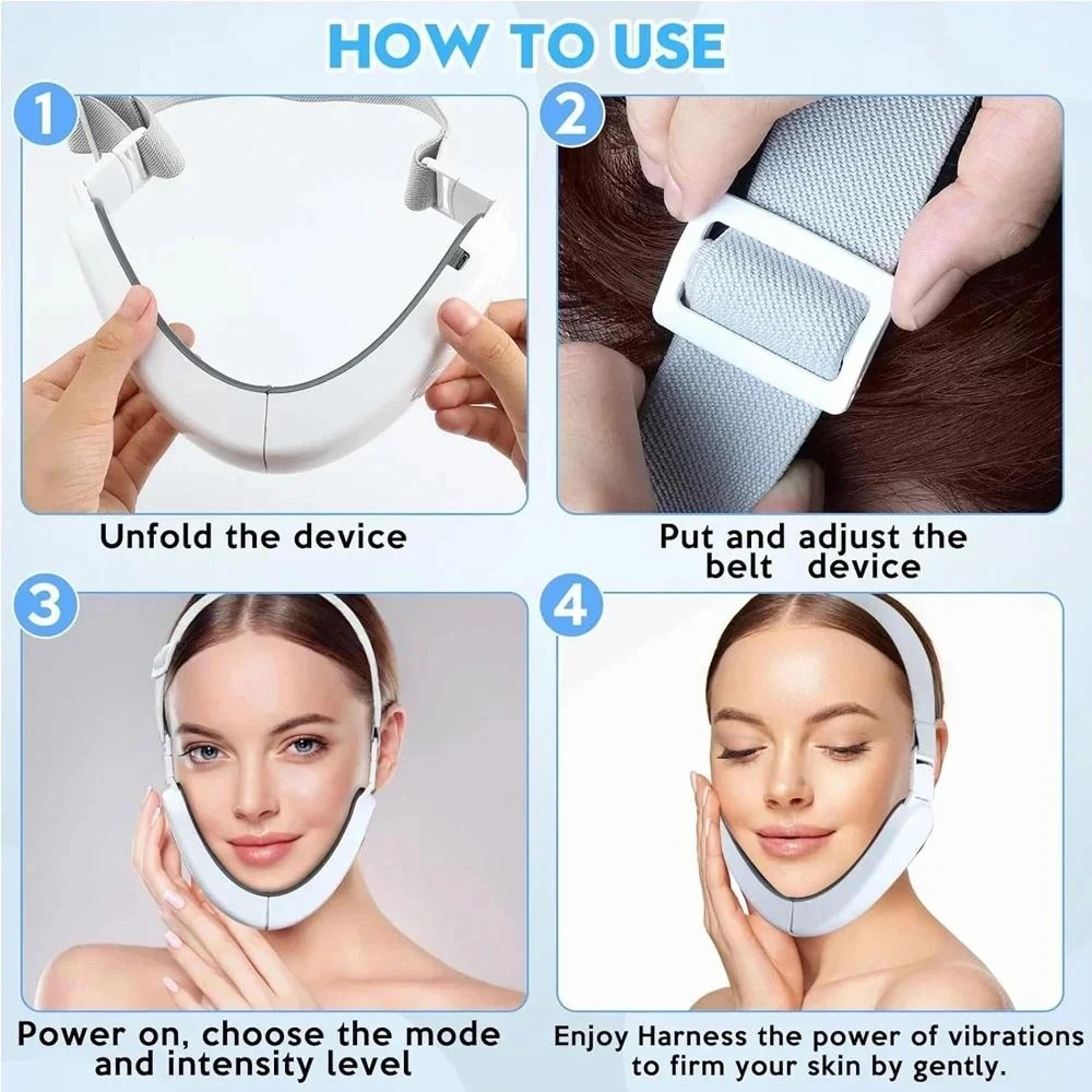 Professional V Shape Intelligent Facial Lifting And Firming Belt 1