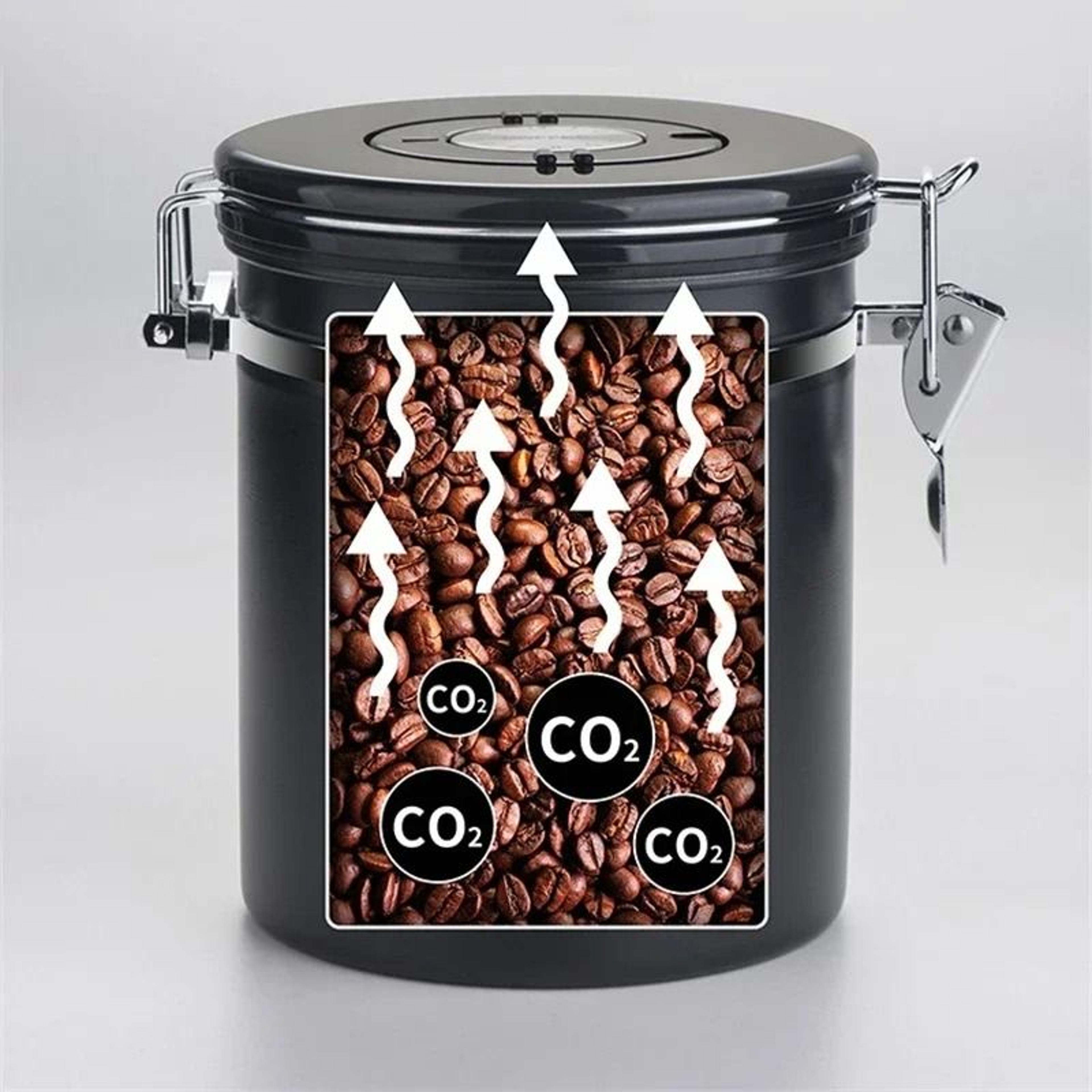 airtight 60 oz vacuum sealed preservation canister