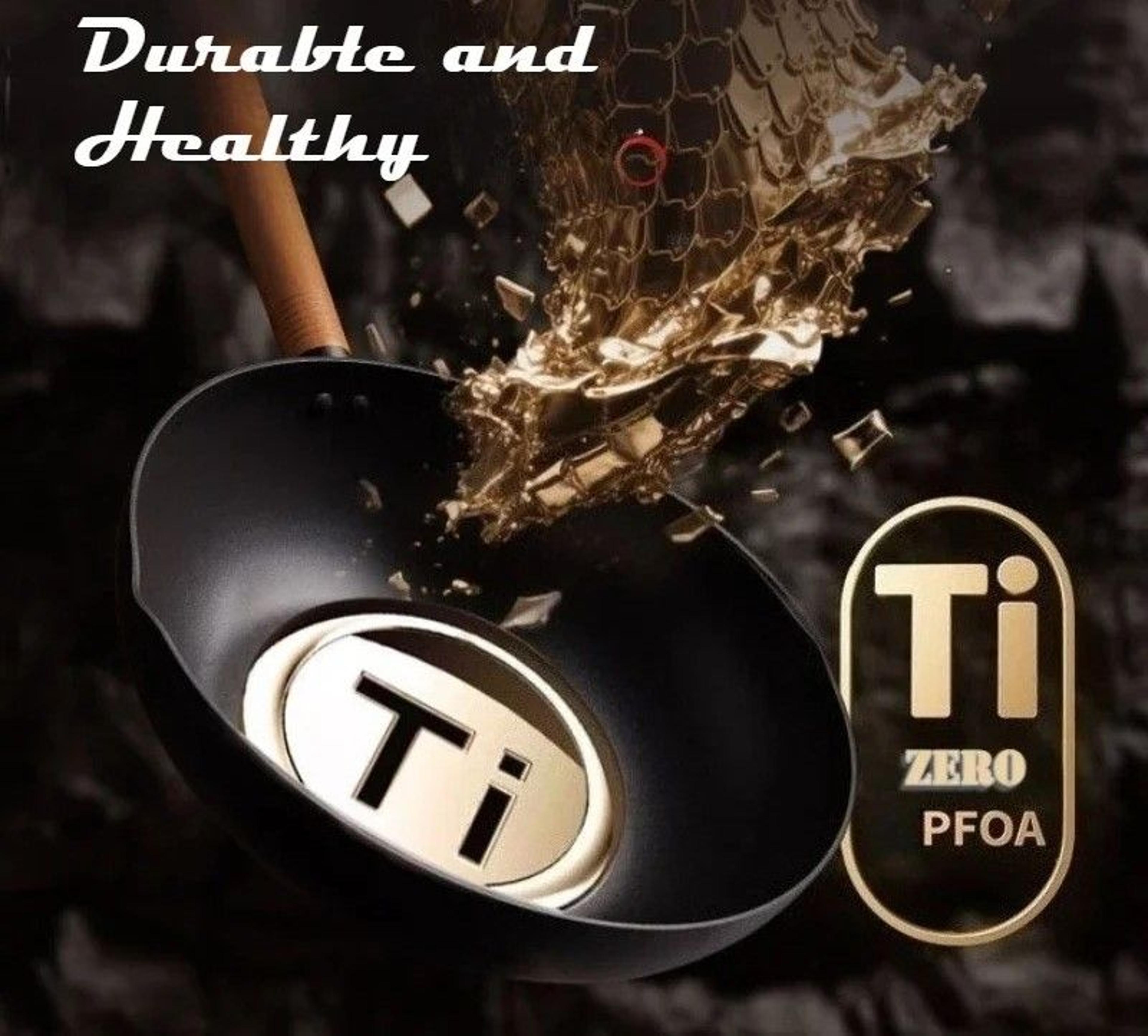 Aluminum Alloy Nonstick Skillet Wok 1