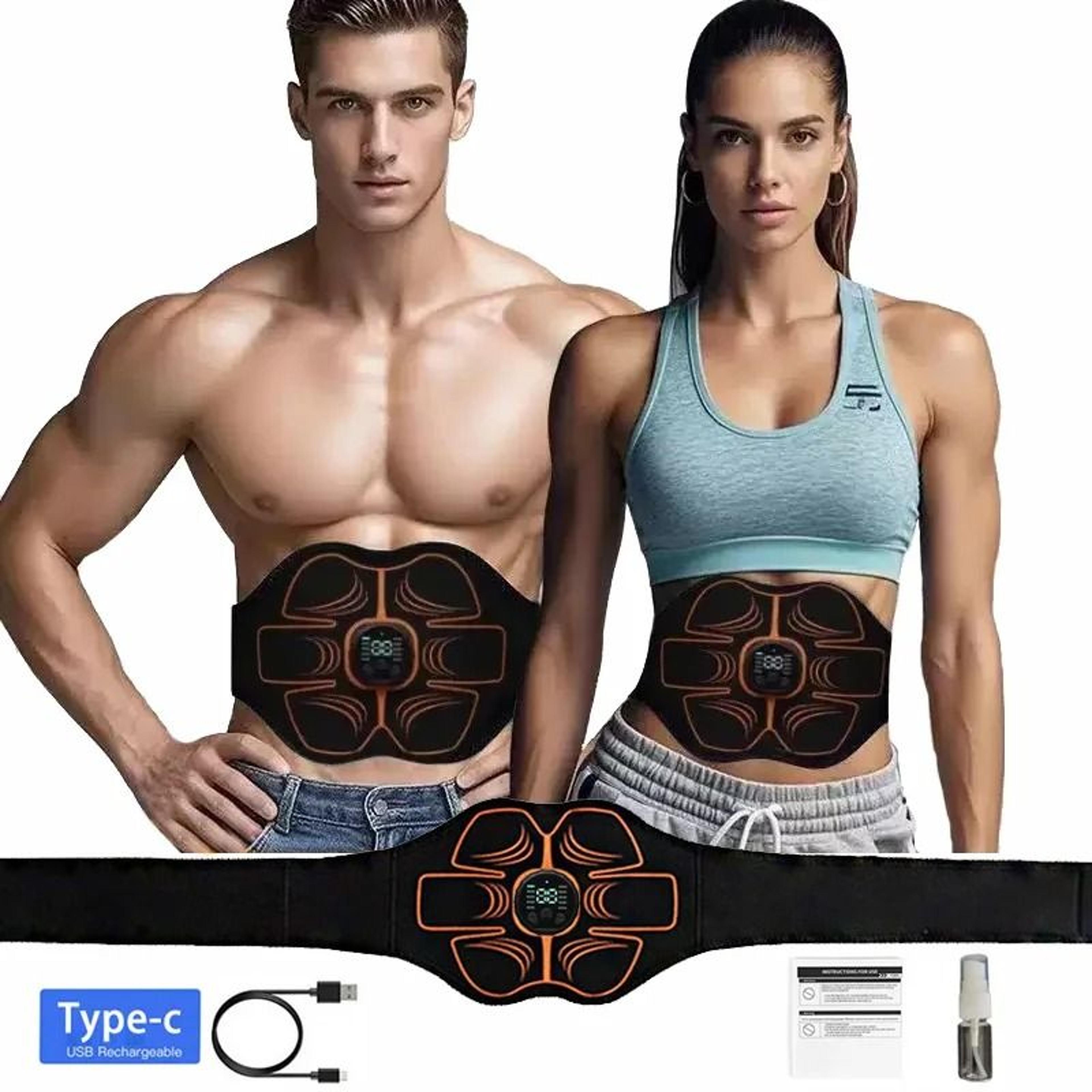 smart ems abdominal toning and muscle stimulator belt