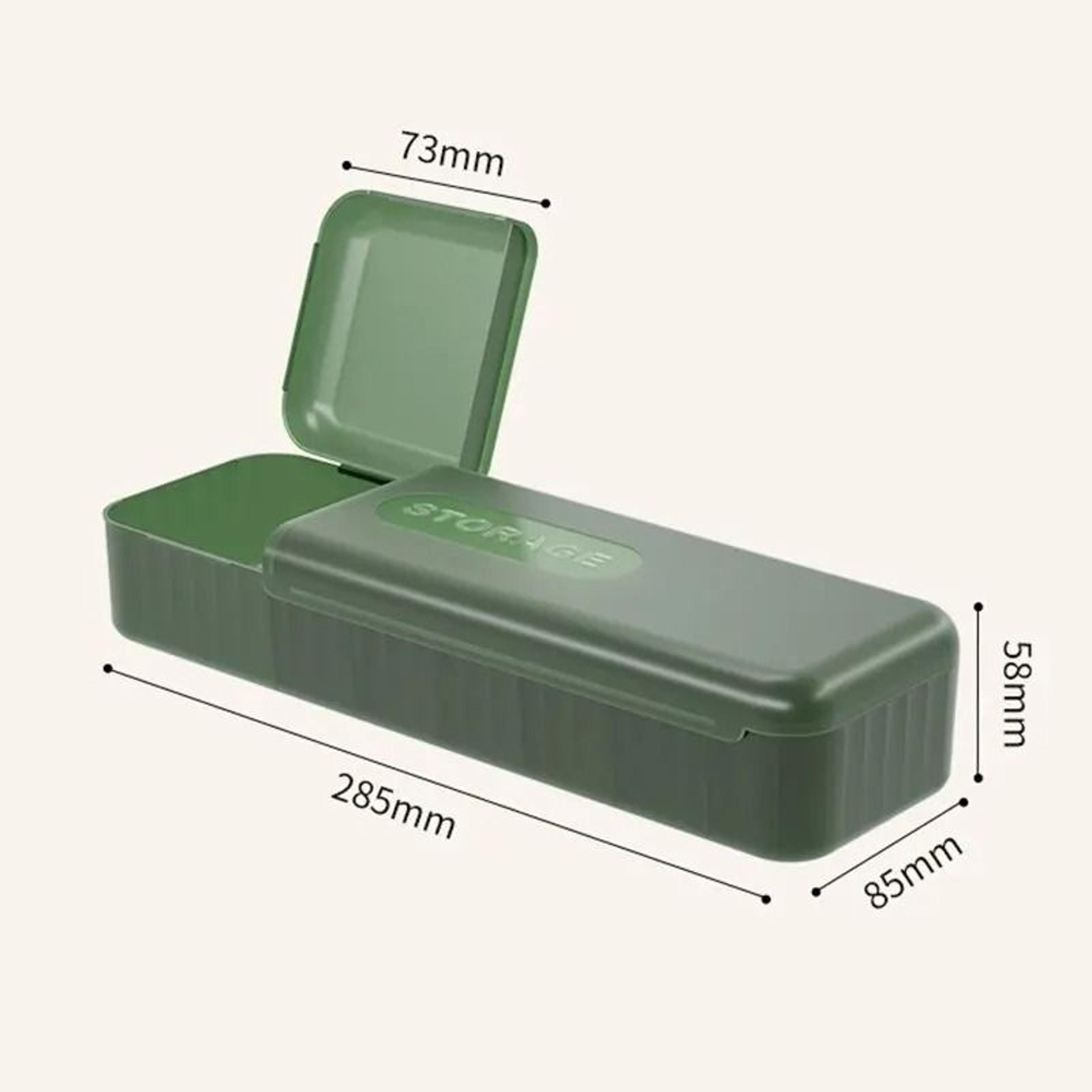 7 Compartment Desktop Cable And Charger Organizer Case 4