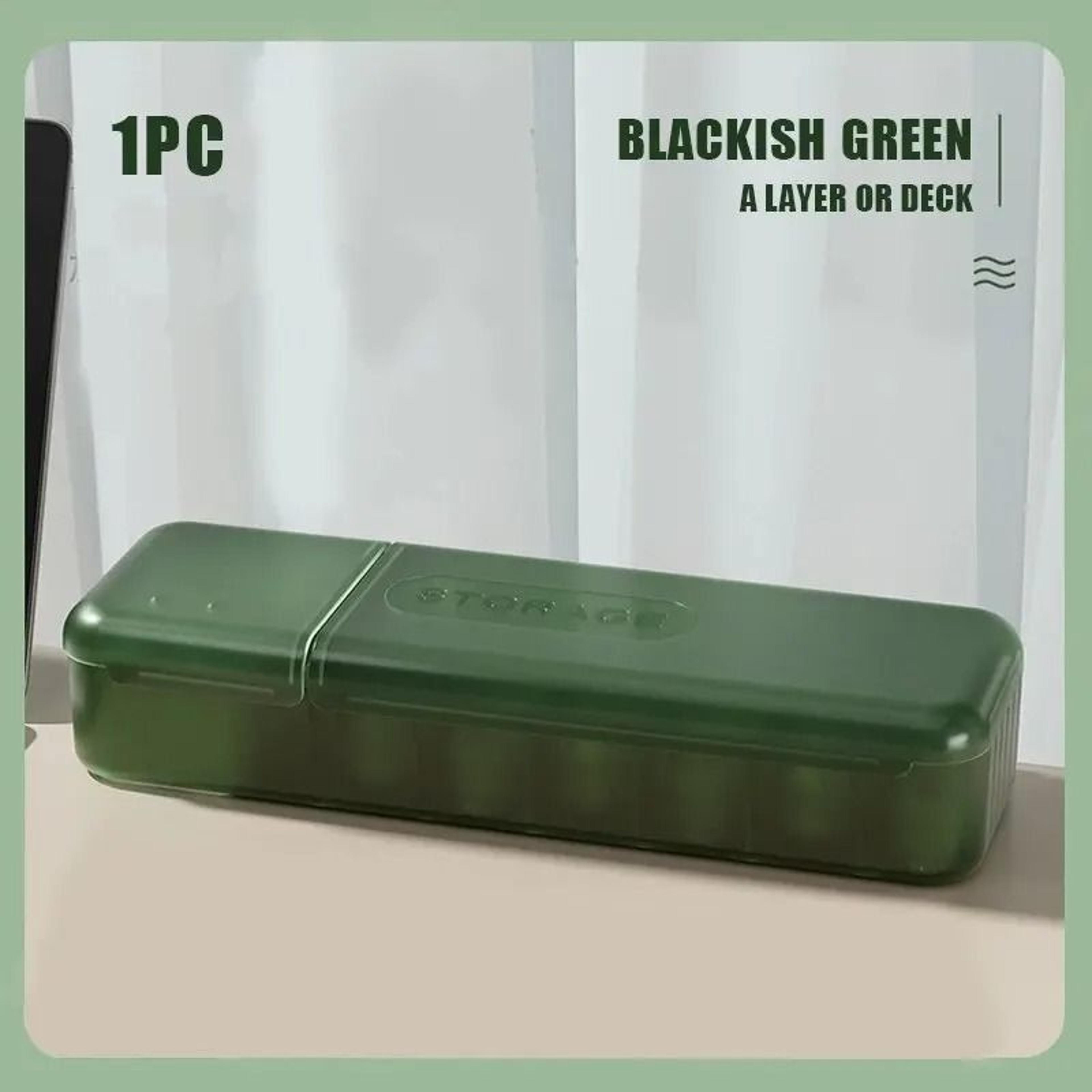7 Compartment Desktop Cable And Charger Organizer Case 8