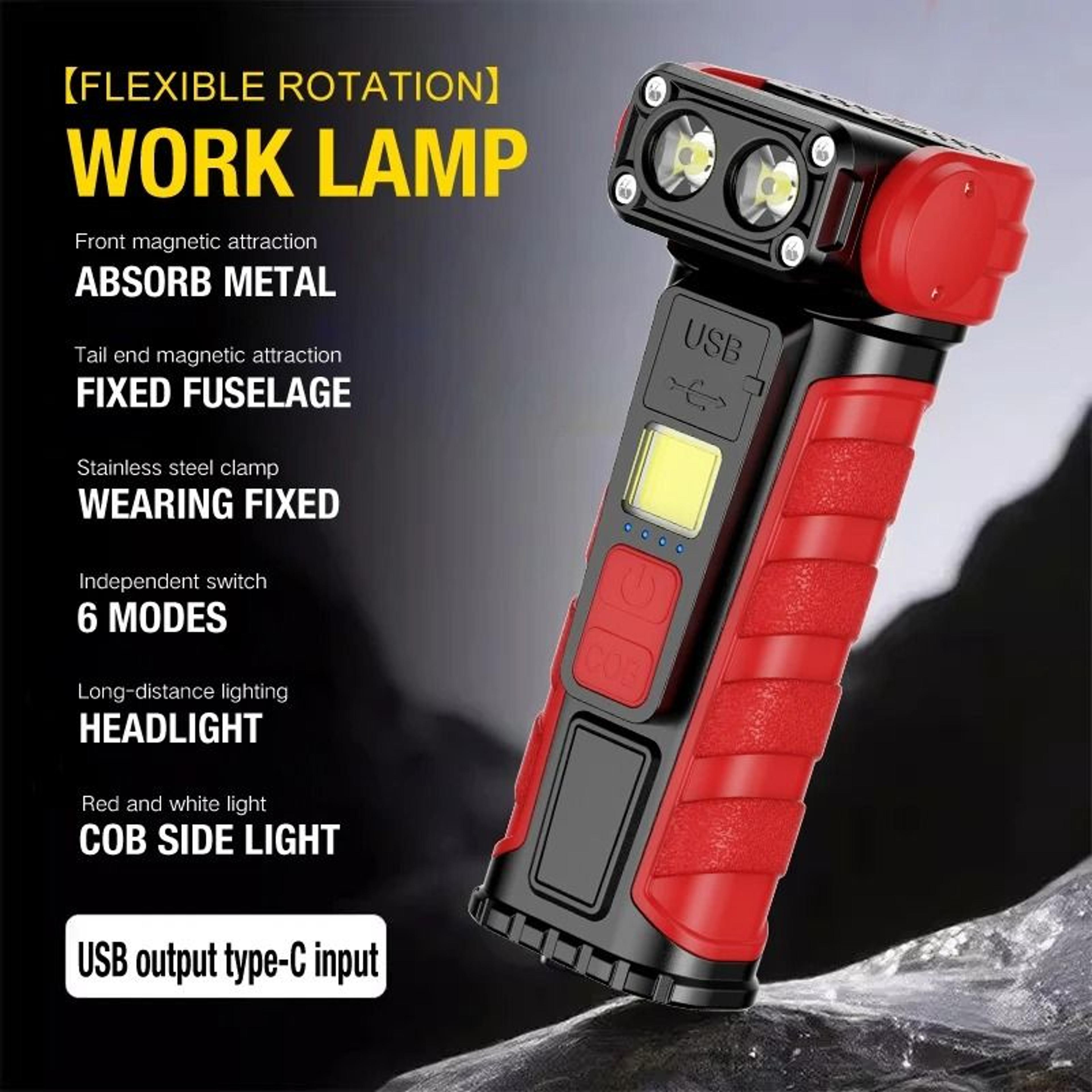 high power portable multifunctional work light