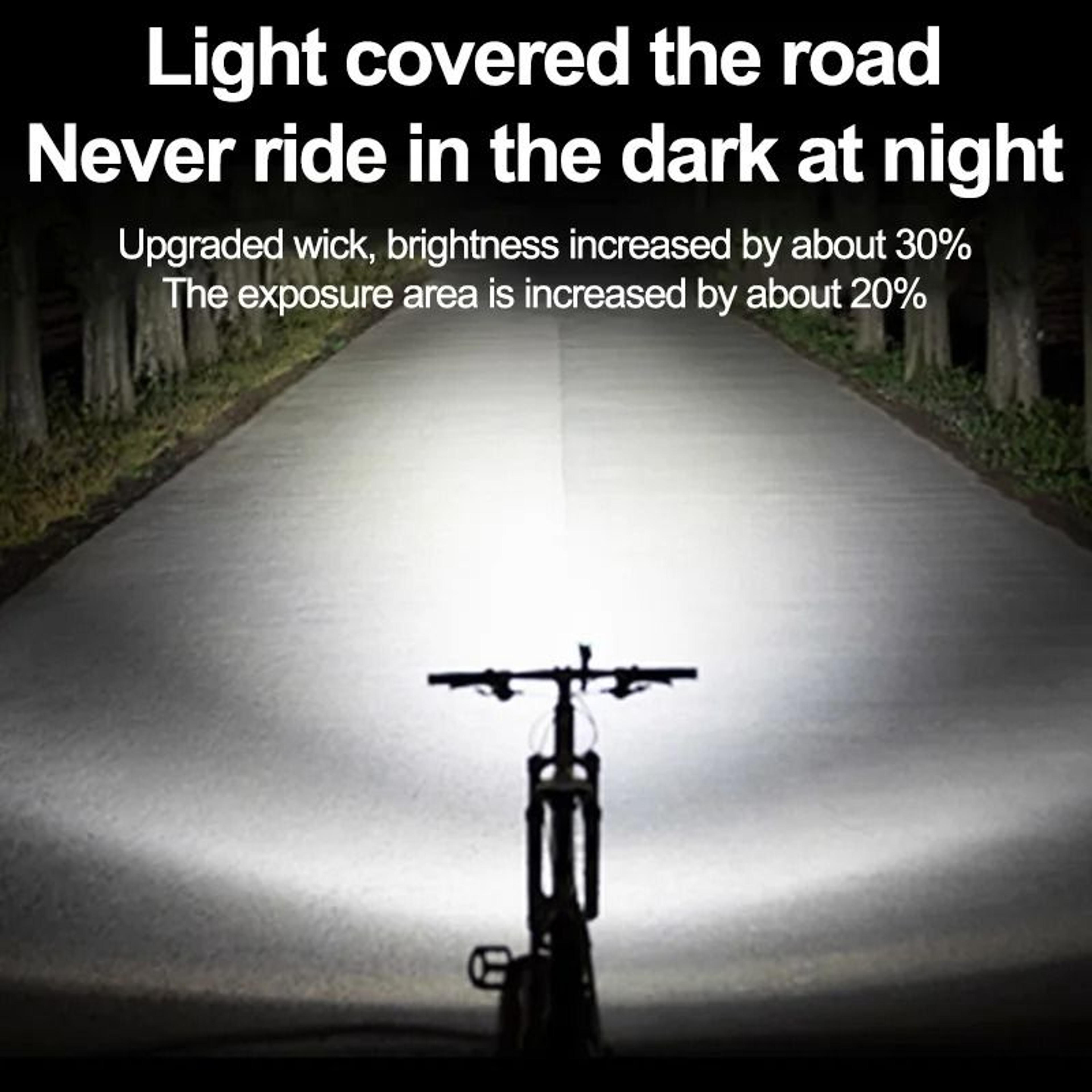 High Brightness Digital Display Bicycle Light 4