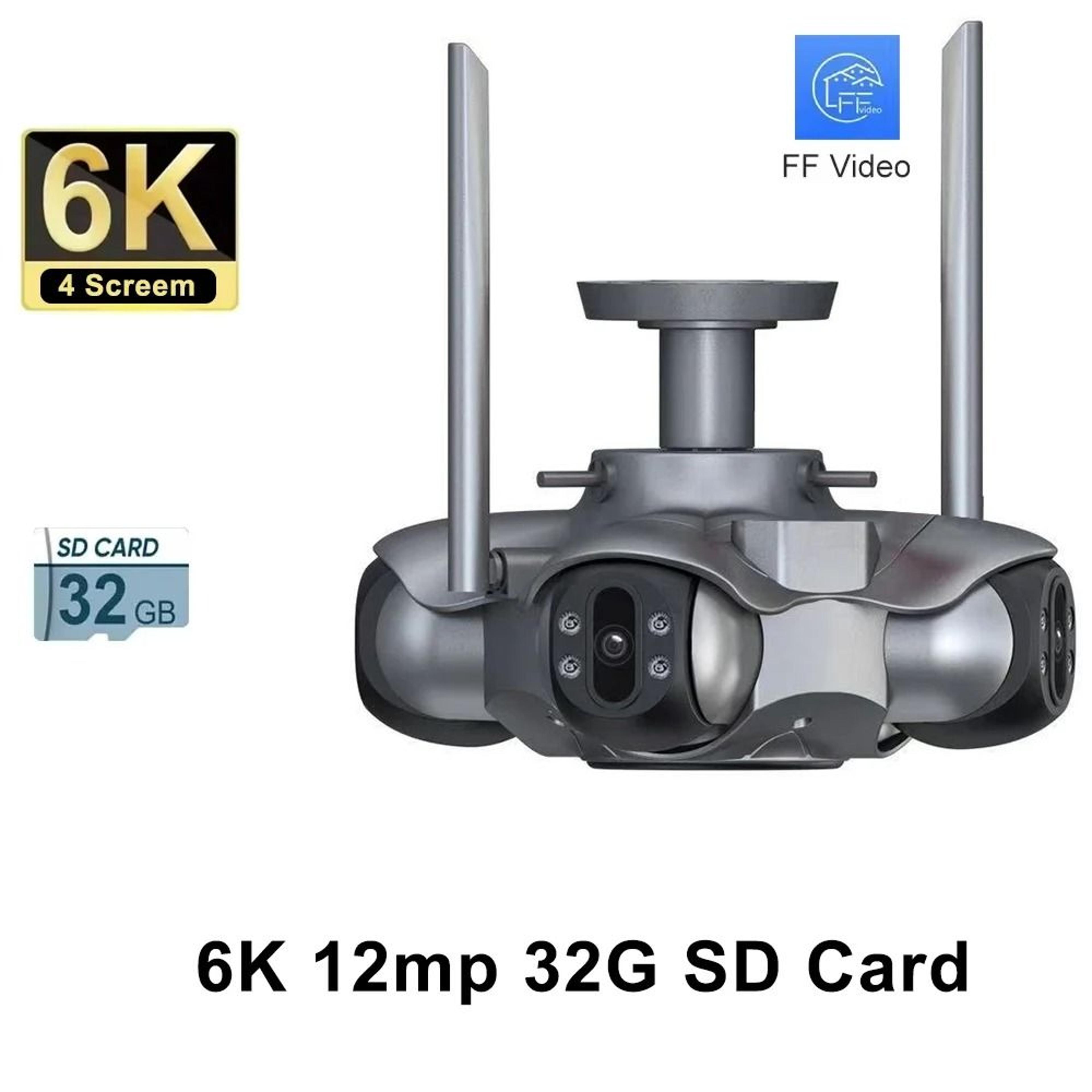 Ultra HD 10K Four Screen Multi Lens Surveillance System 6