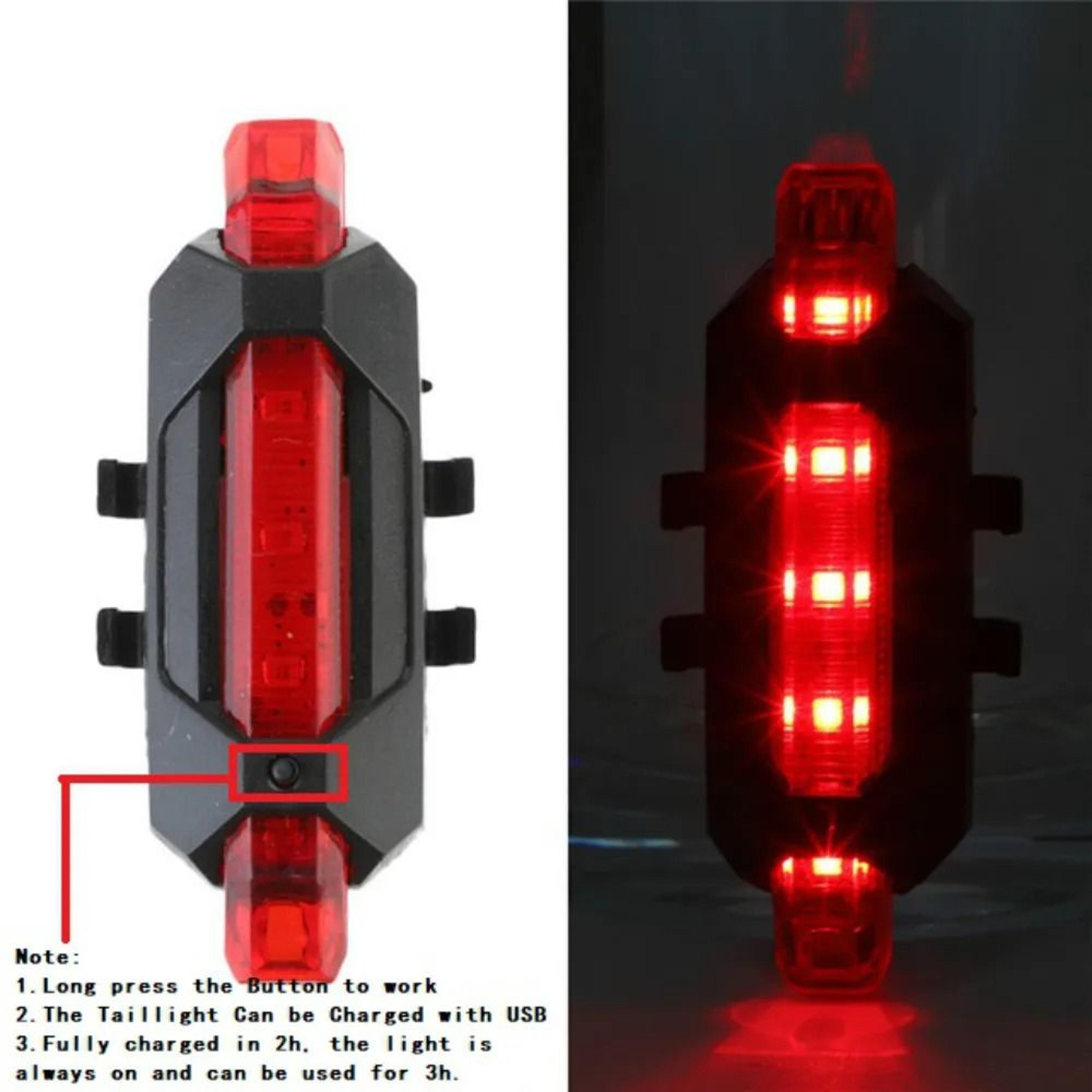 Professional High Visibility Rechargeable Cycling Safety System 4