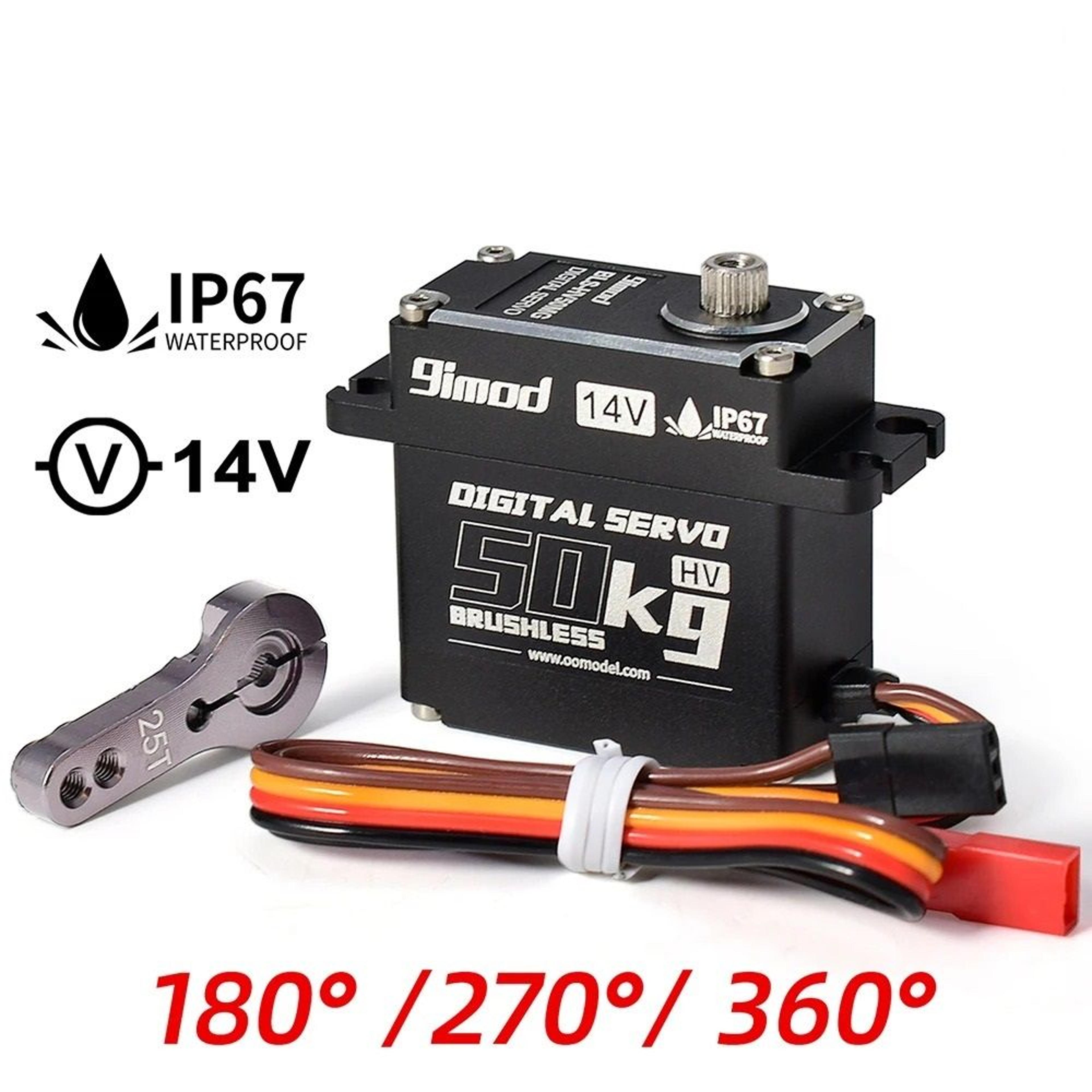 elite 50kg industrial brushless torque command system
