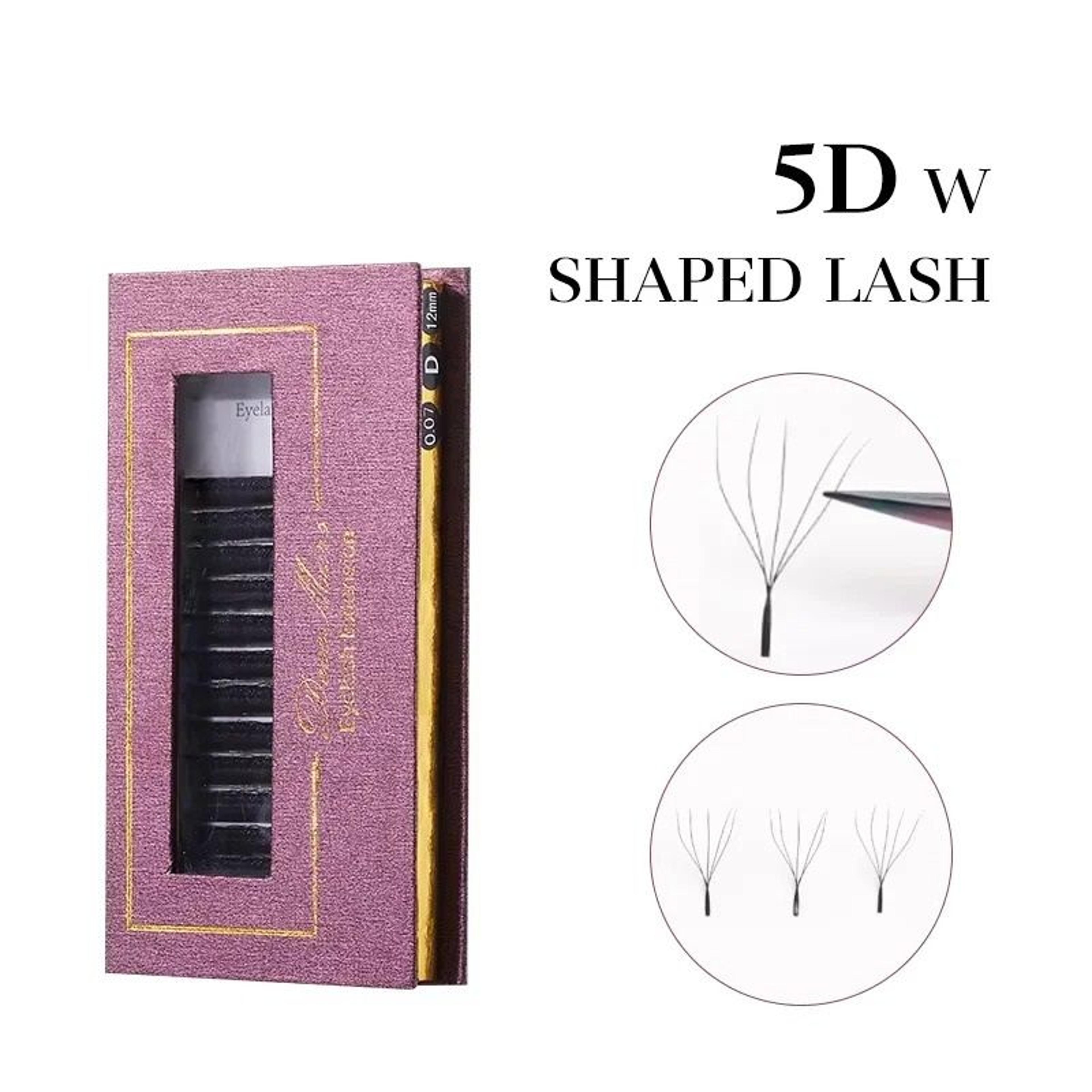 volume enhancing w shaped precision eyelash series