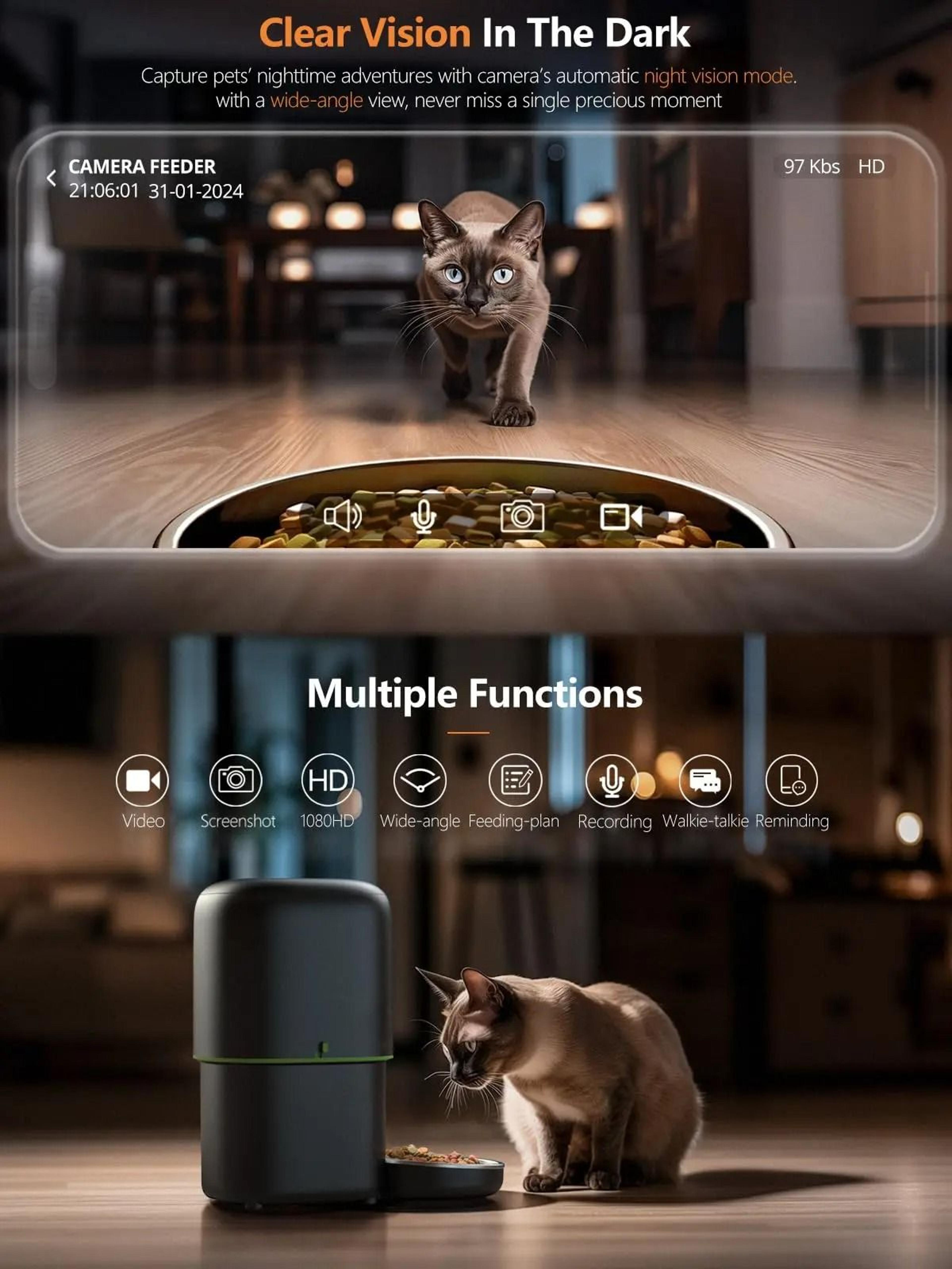 Smart Visual Pet Nutrition And Surveillance Interface 2