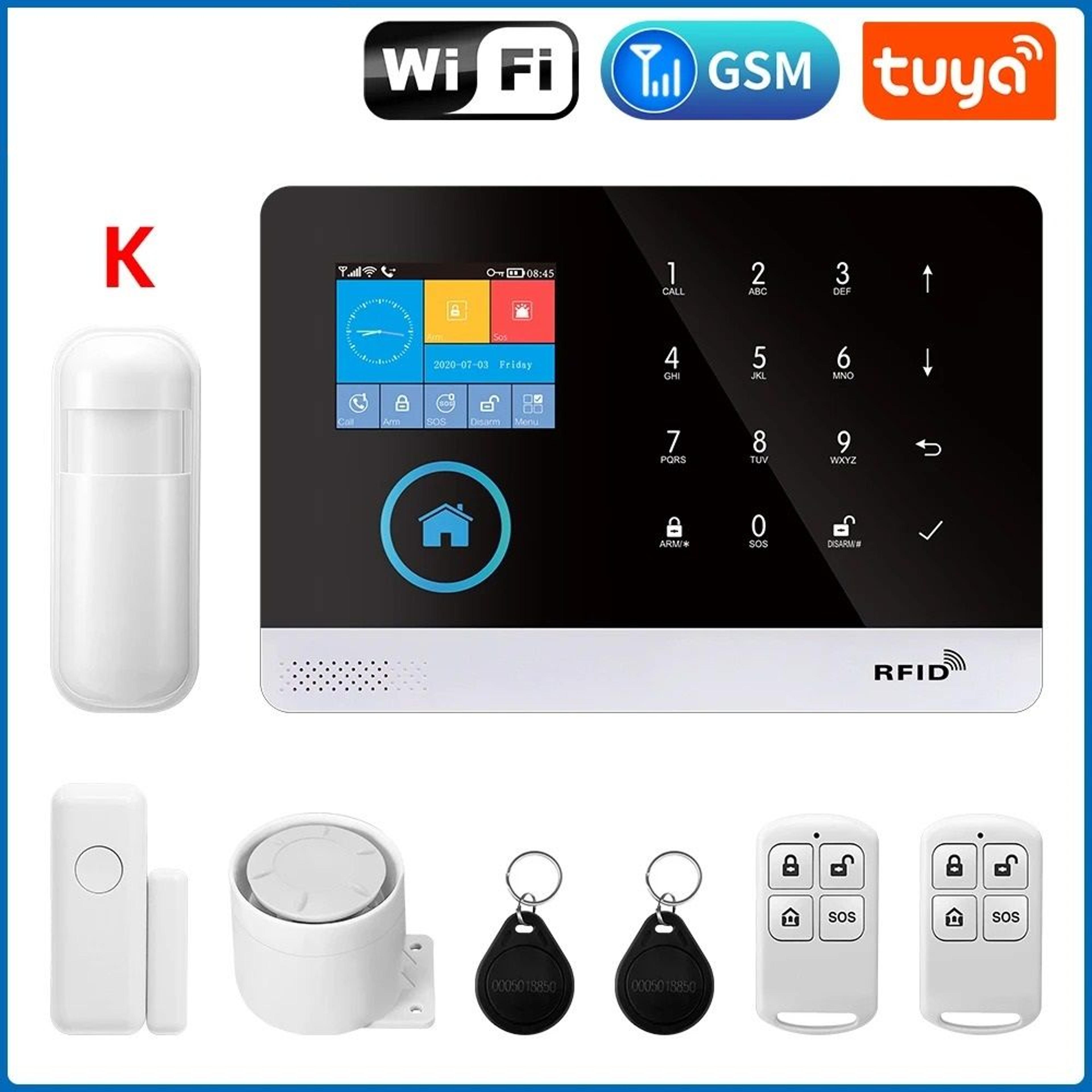 Smart 4G Wireless Multi Protocol Security Hub 6