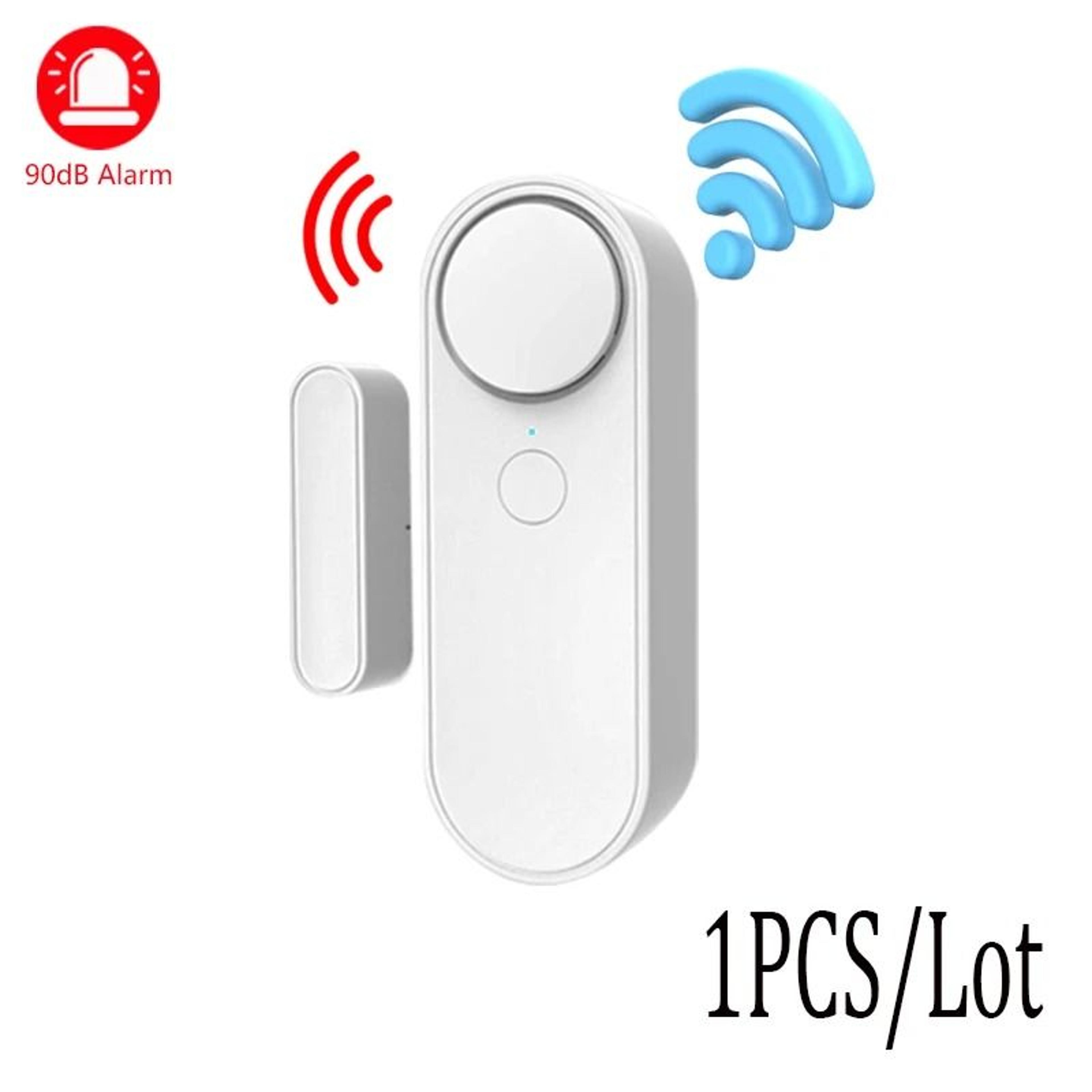 Smart WiFi Door Sensor With Integrated 90dB Siren 6