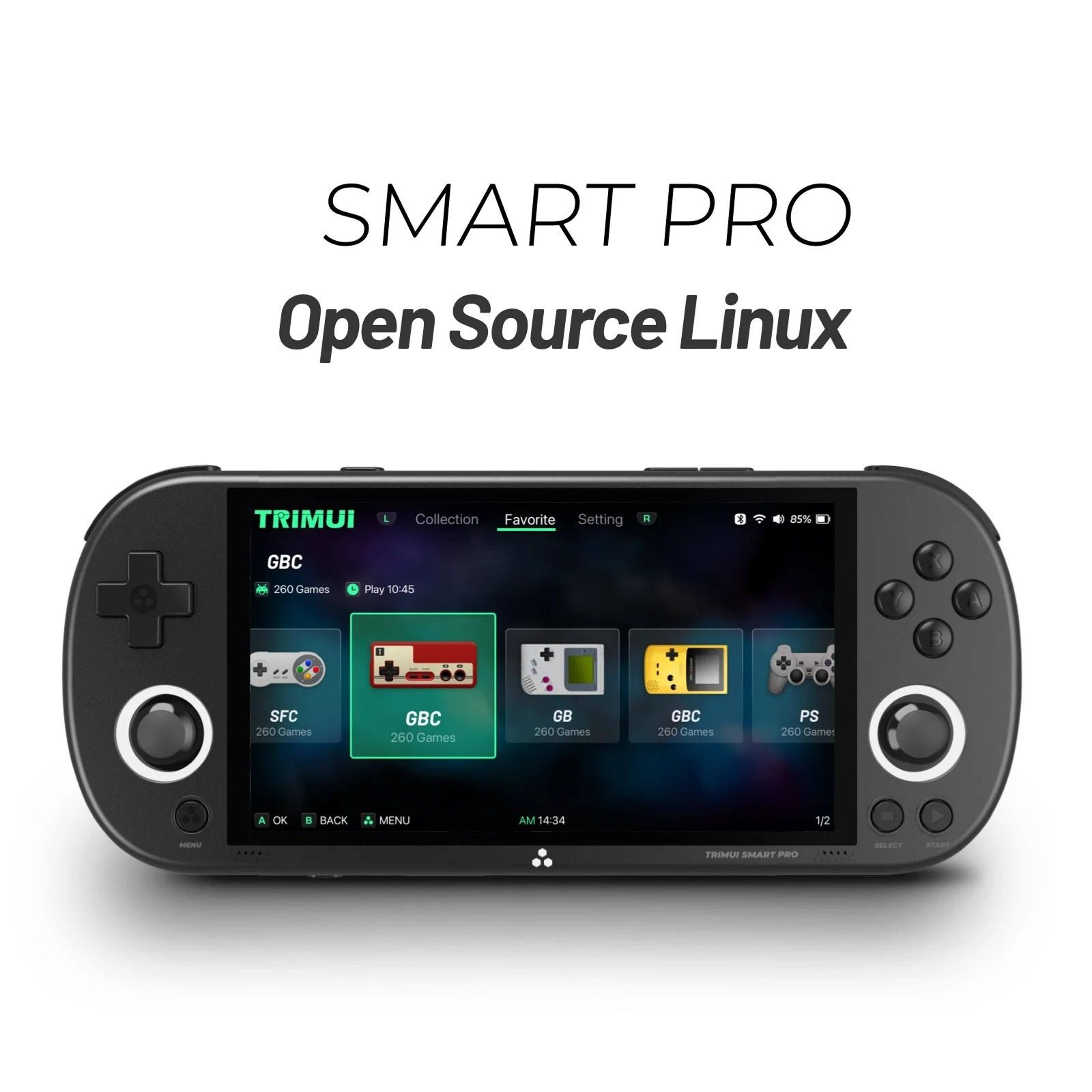 handheld retro gaming system
