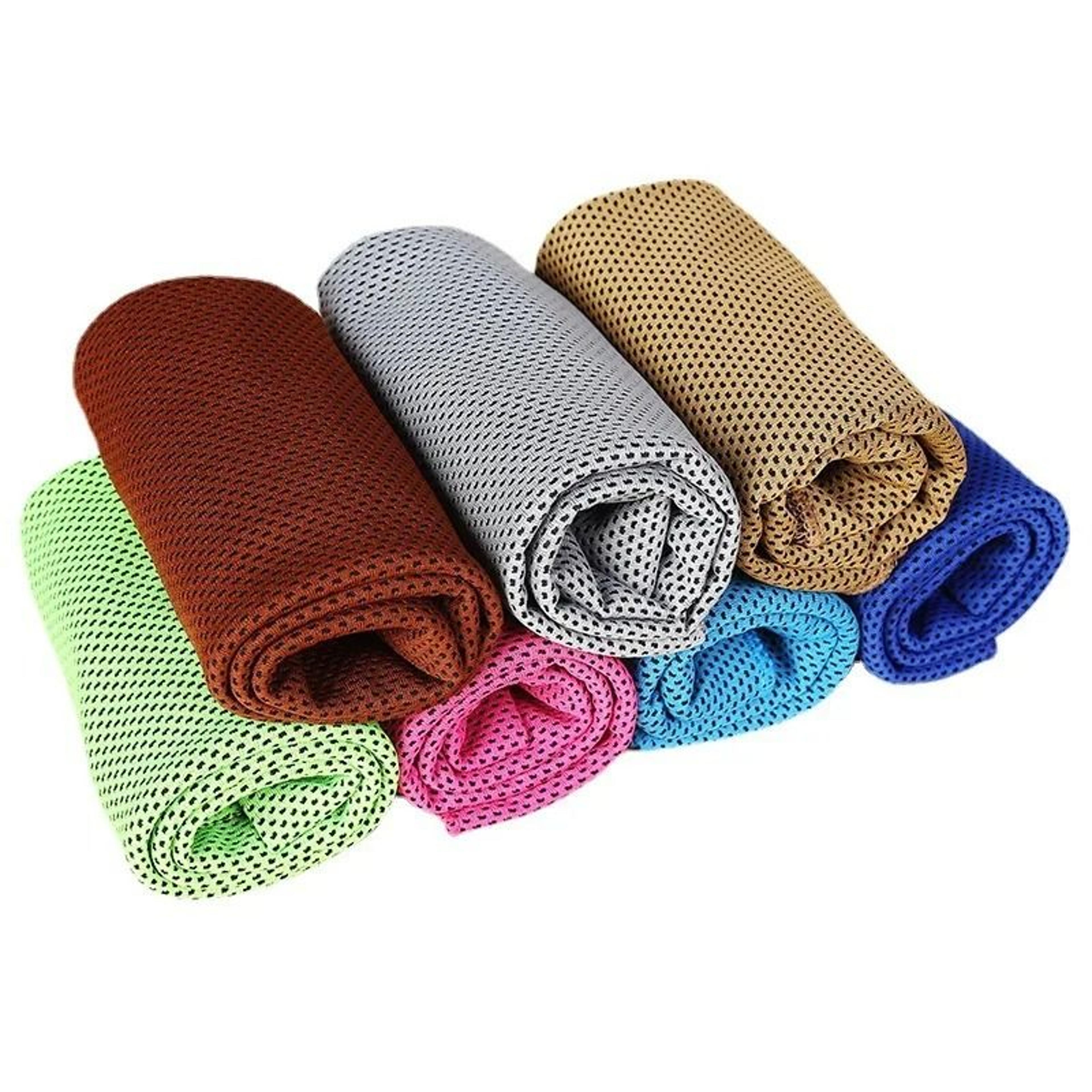 instant relief microfiber cooling towel