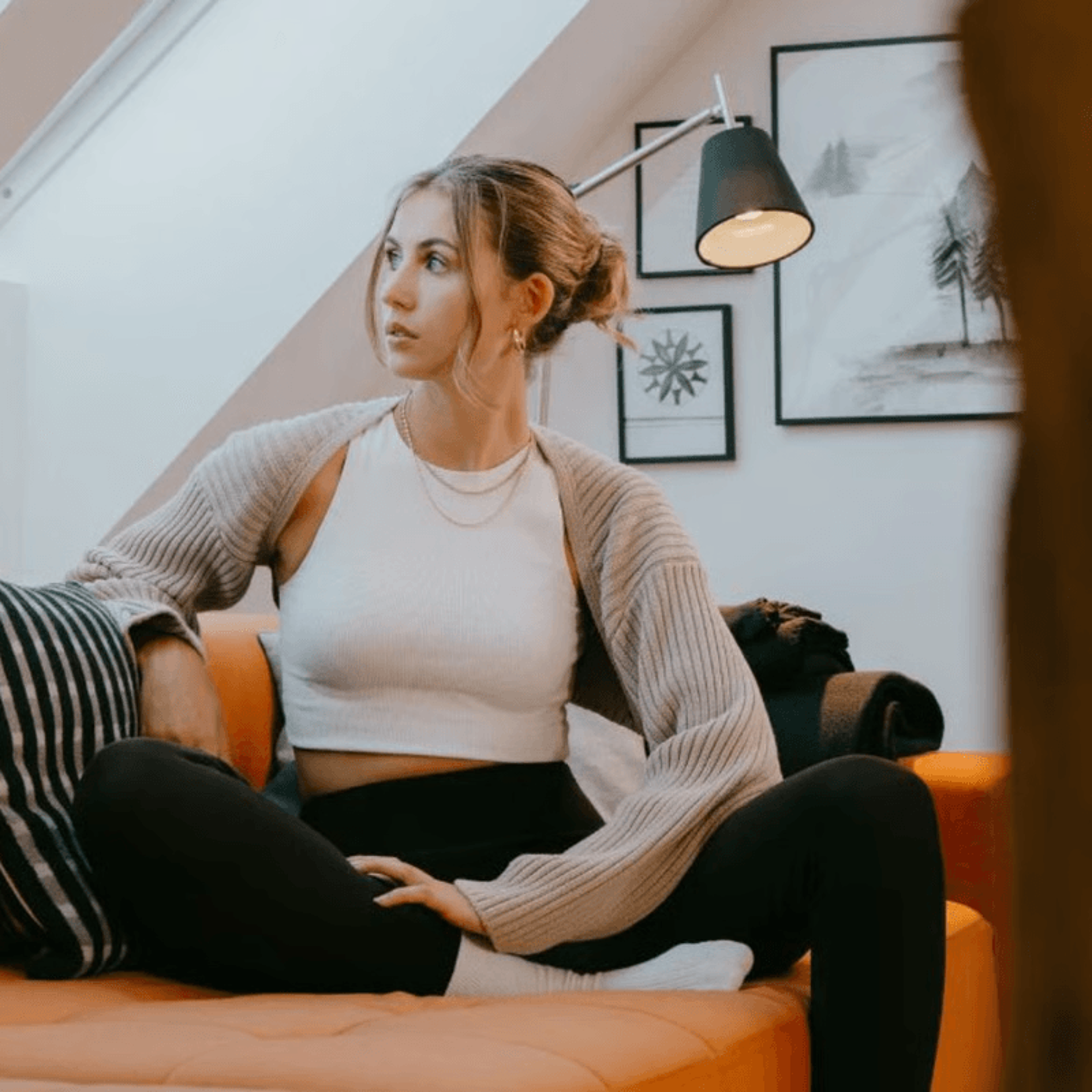 Highwaist winter base layer leggings