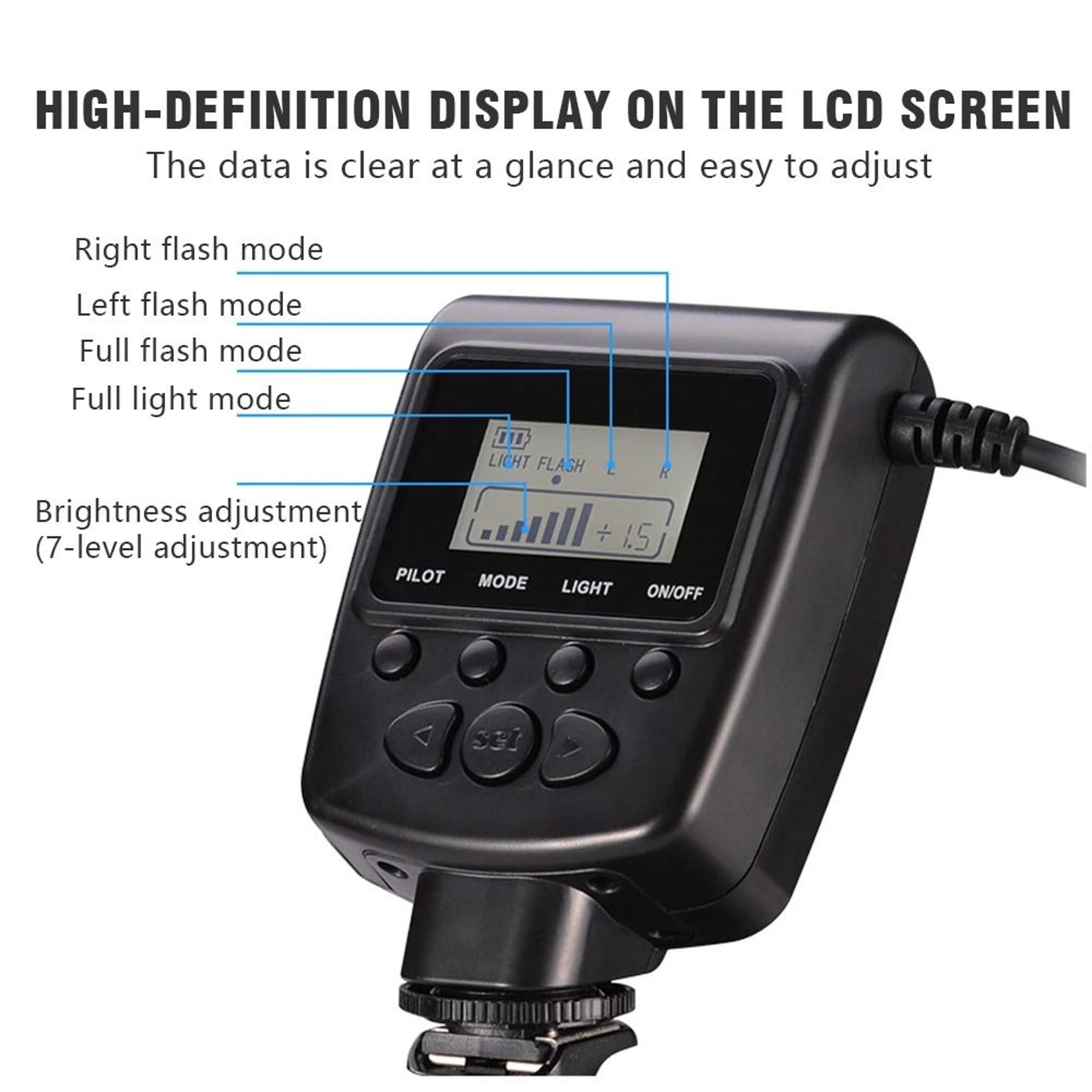 Professional Macro LED Ring Flash Light 3