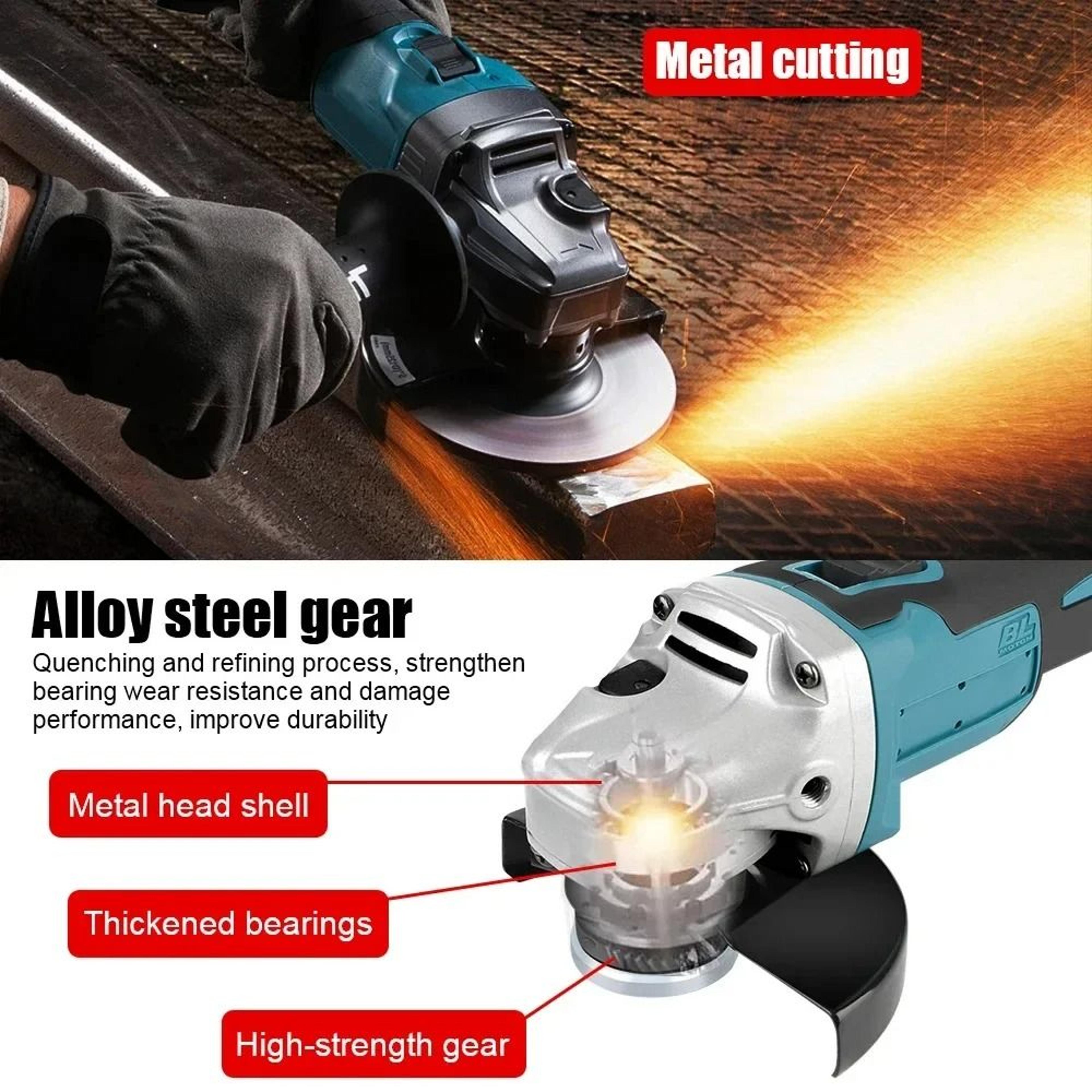 Brushless Cordless Angle Grinder 2